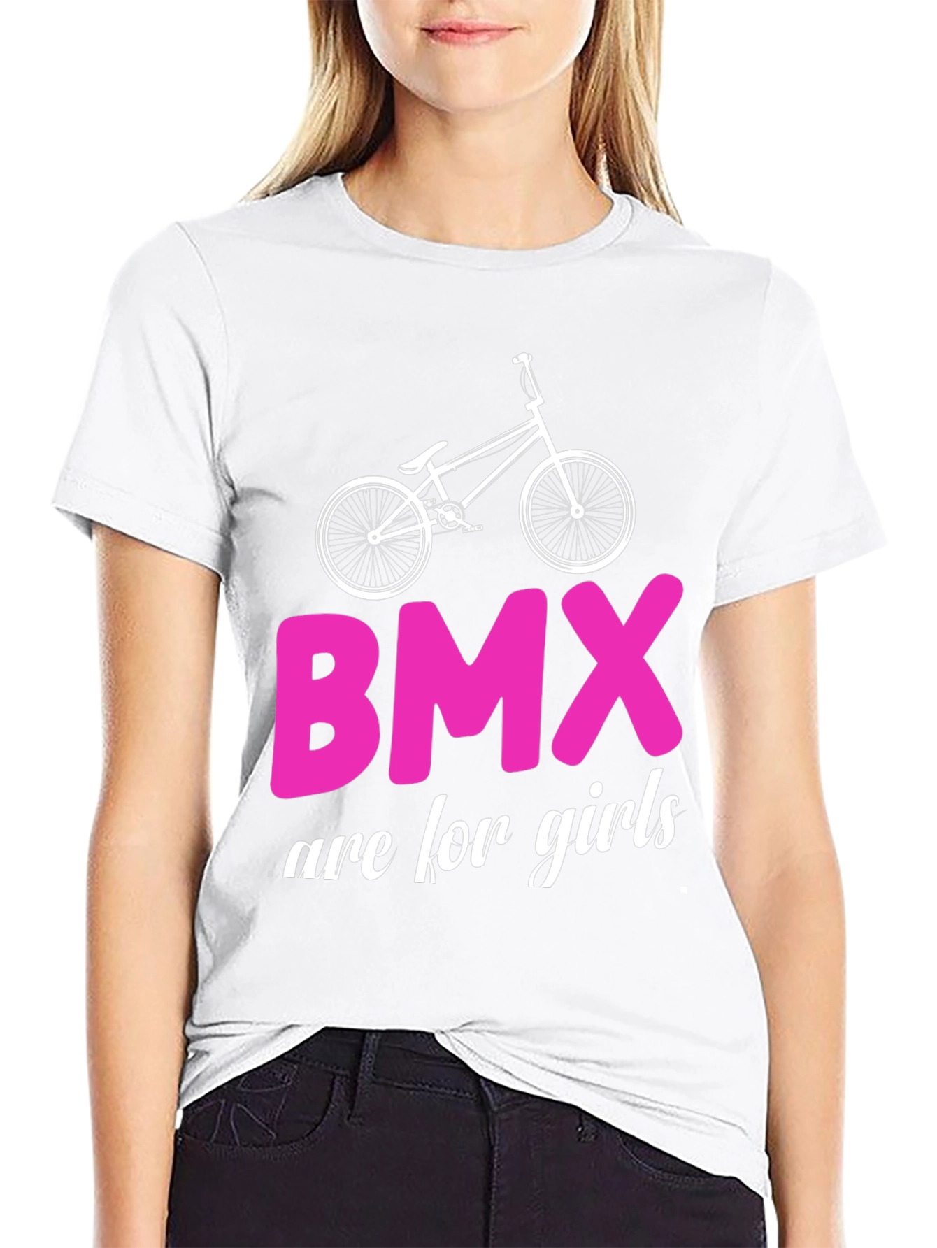 BMX Are for Girls Graphic Tee