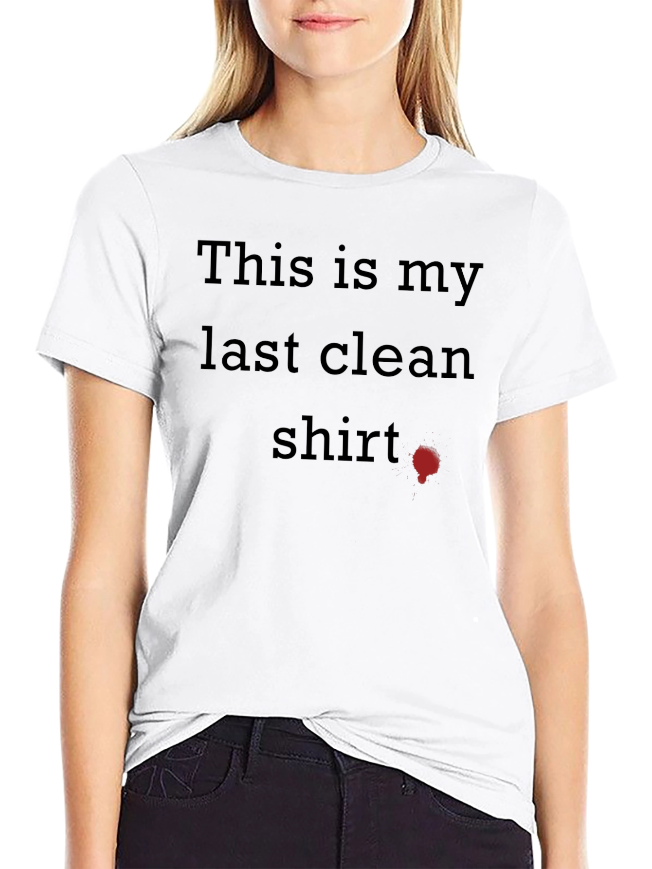 Funny Last Clean Shirt Graphic Tee