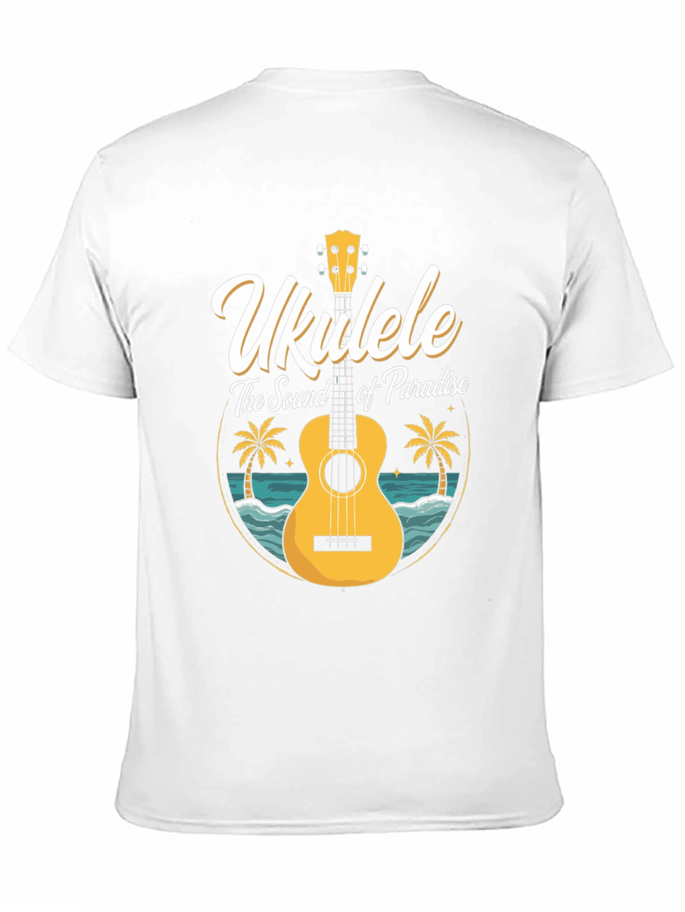 Ukulele Paradise T-Shirt - Island Vibes