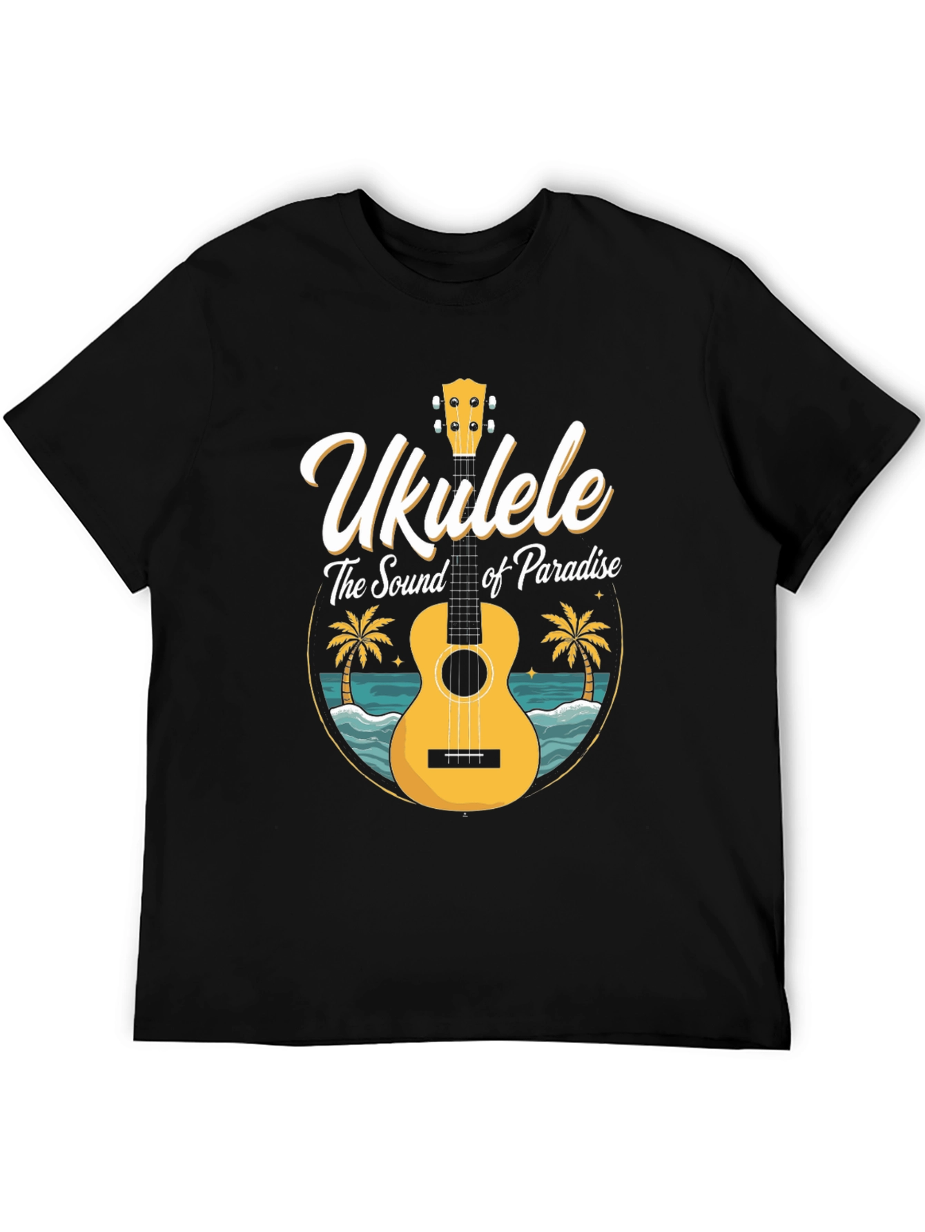 Ukulele Paradise T-Shirt - Island Vibes
