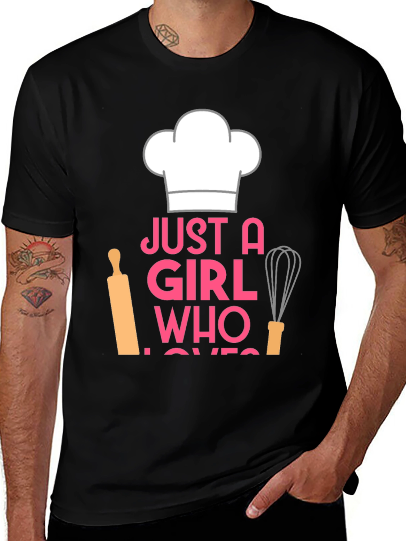 Just A Girl Who Loves Baking T-Shirt