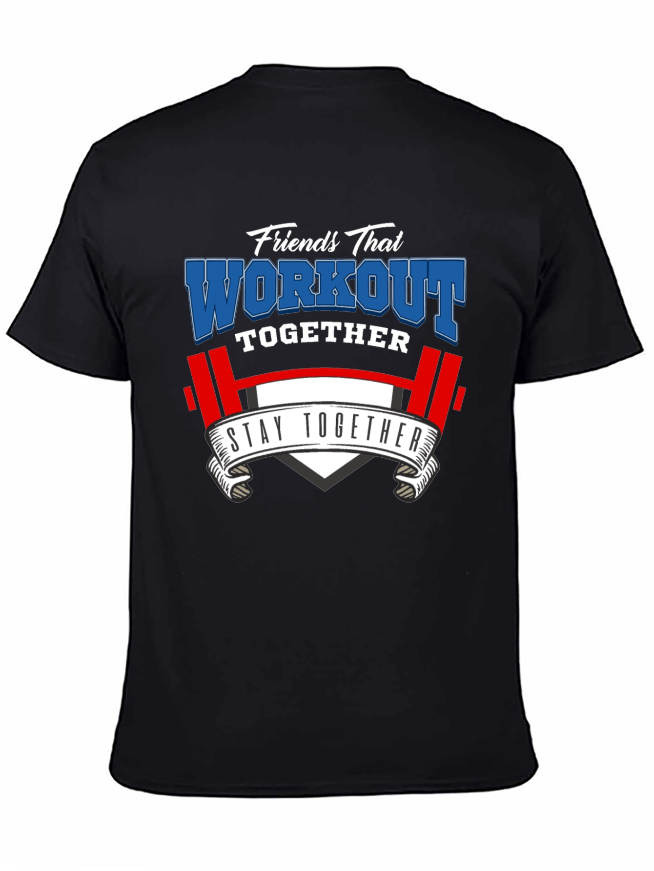 Friends Workout Together Graphic Tee