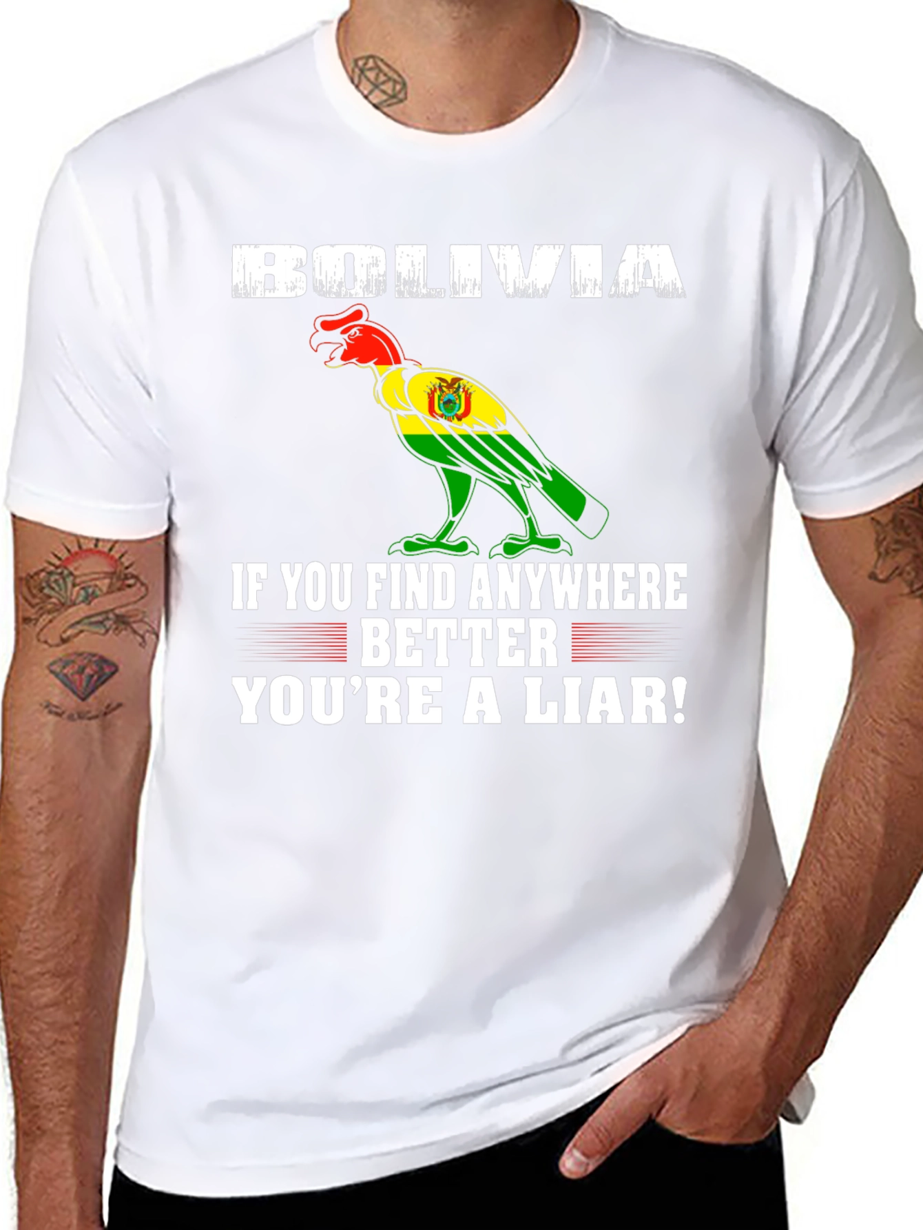 Bolivia Pride T-Shirt - Find Anywhere Better!
