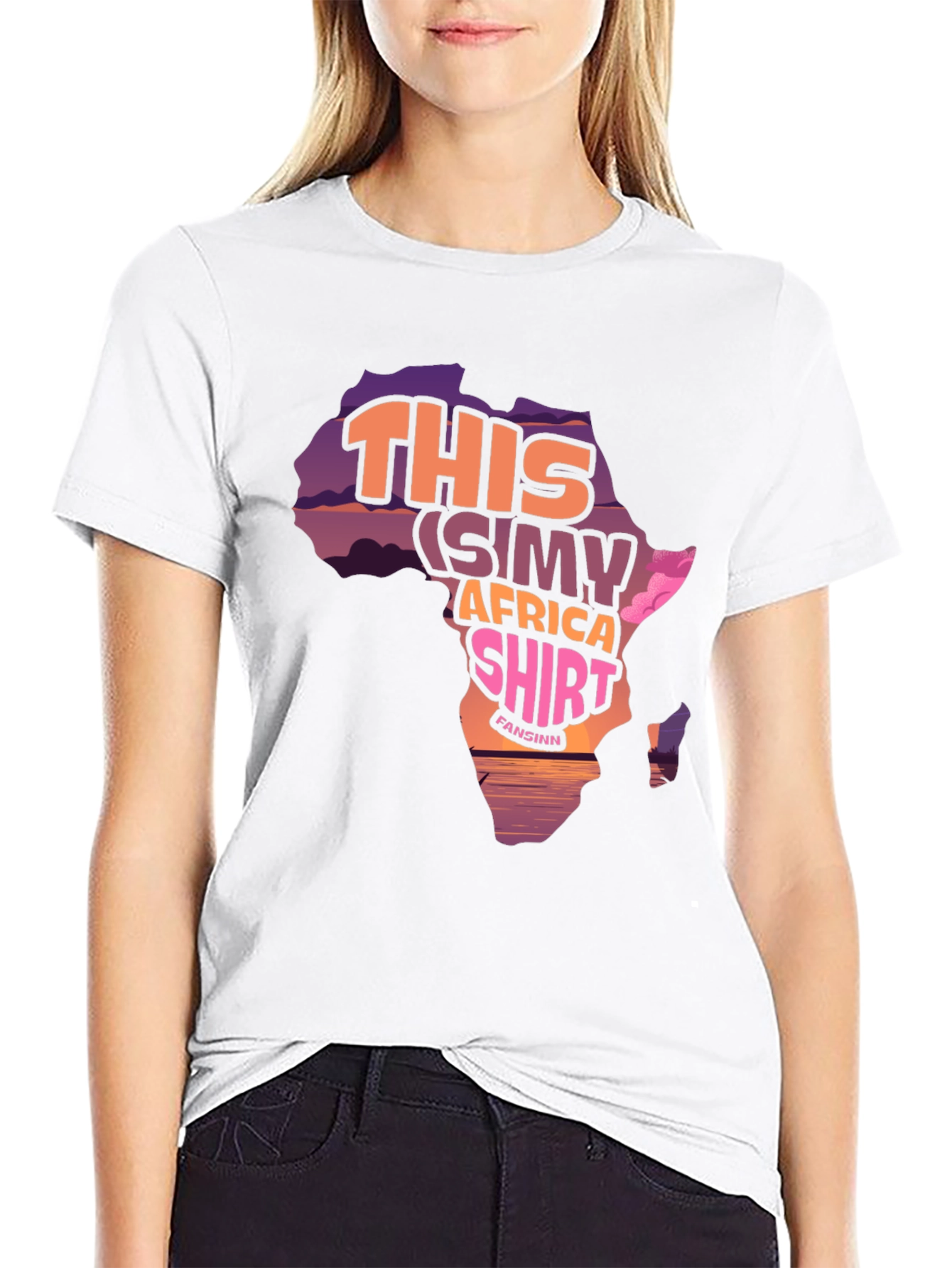 Africa Shirt - SIMY T-Shirt for Geography Lovers