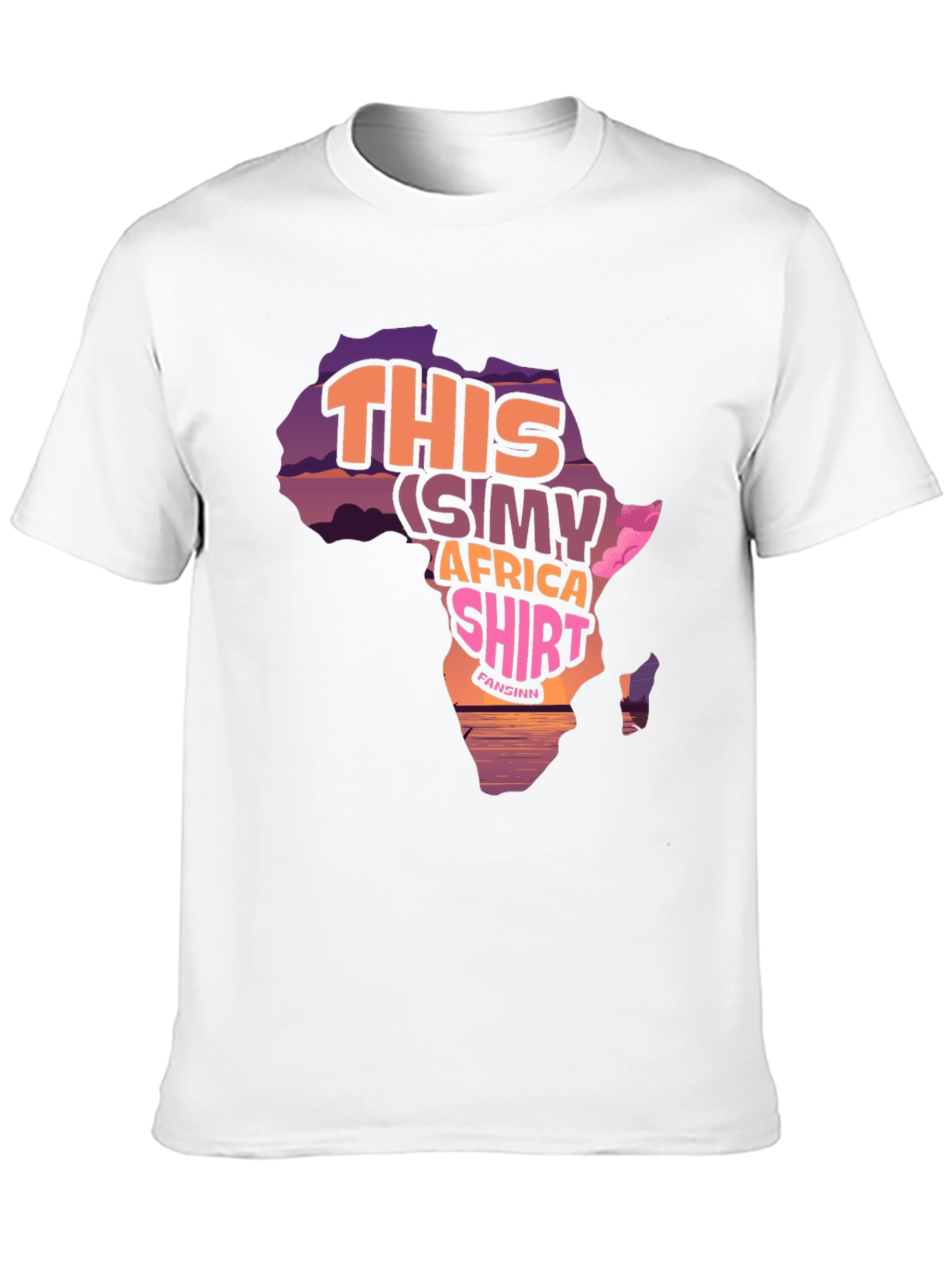 Africa Shirt - SIMY T-Shirt for Geography Lovers