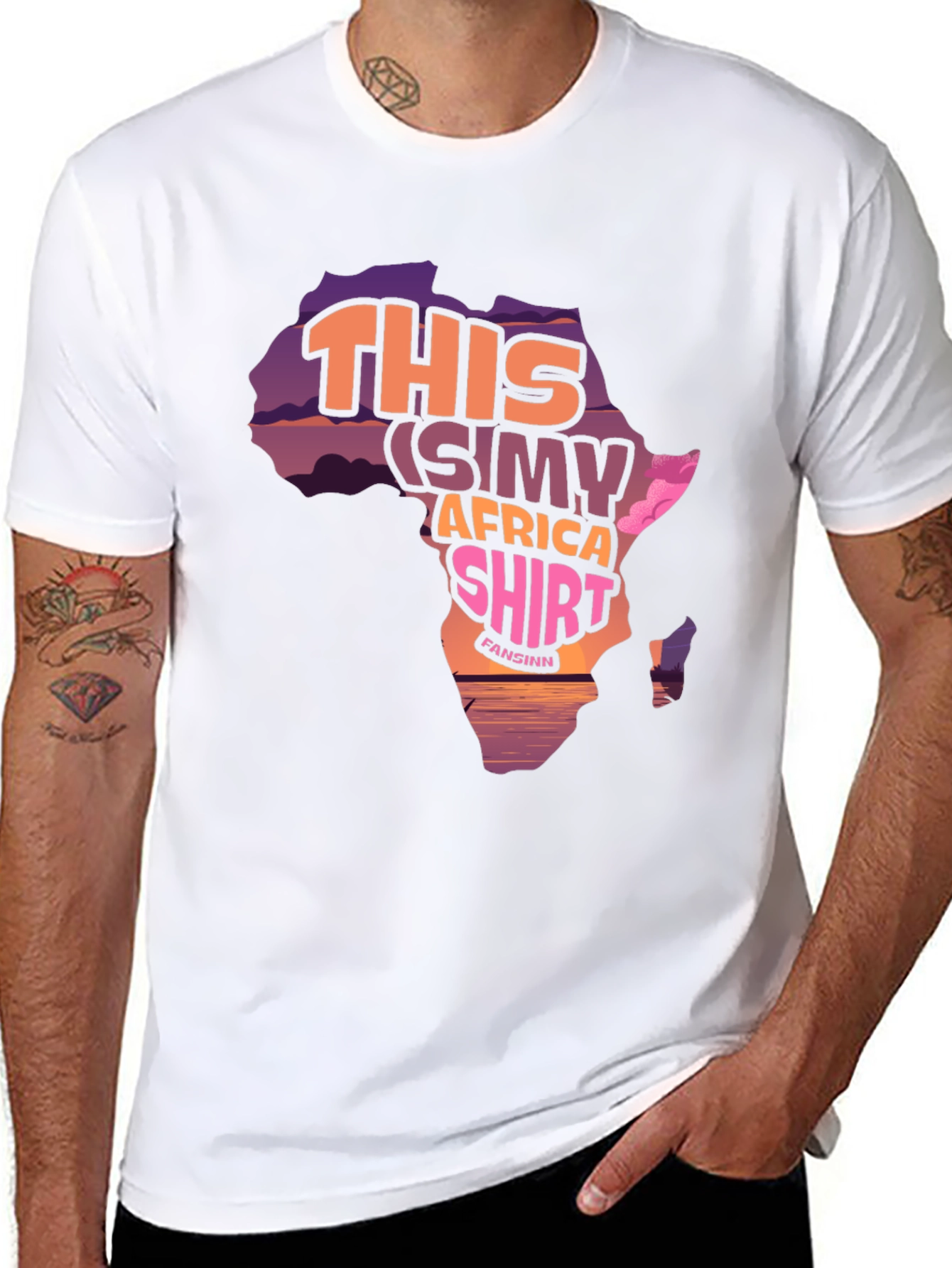 Africa Shirt - SIMY T-Shirt for Geography Lovers