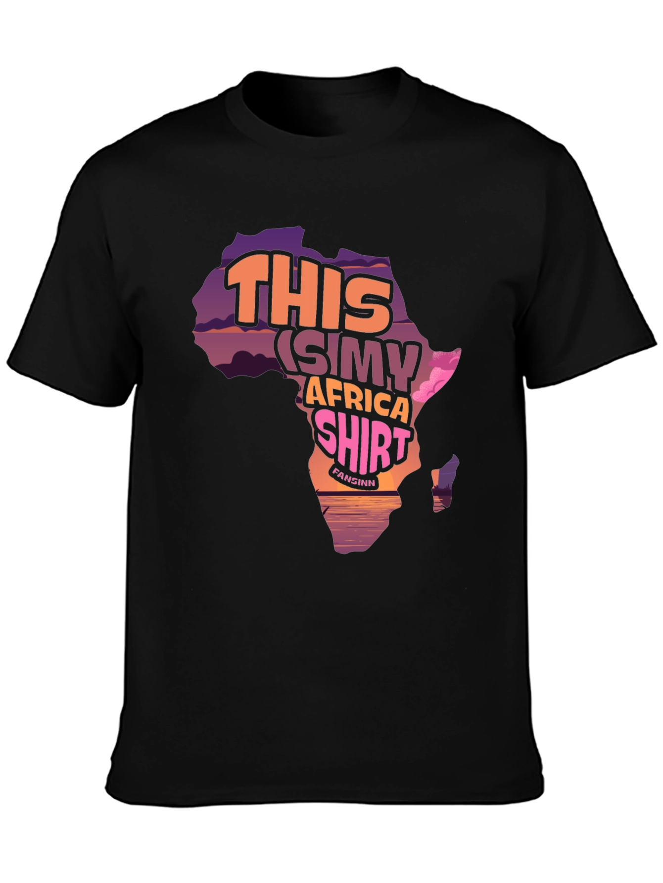 Africa Shirt - SIMY T-Shirt for Geography Lovers