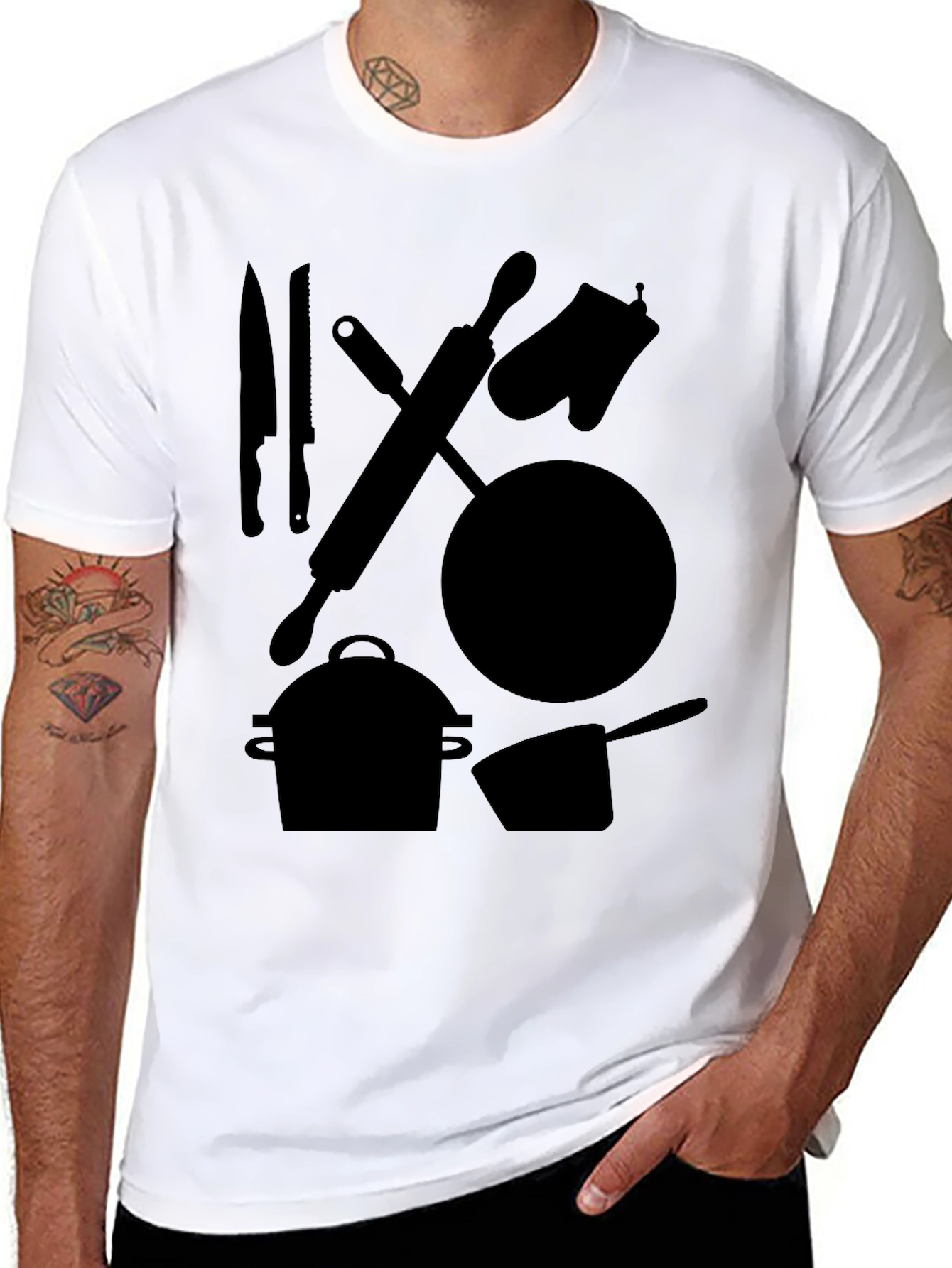 Chefs Arsenal Black T-Shirt