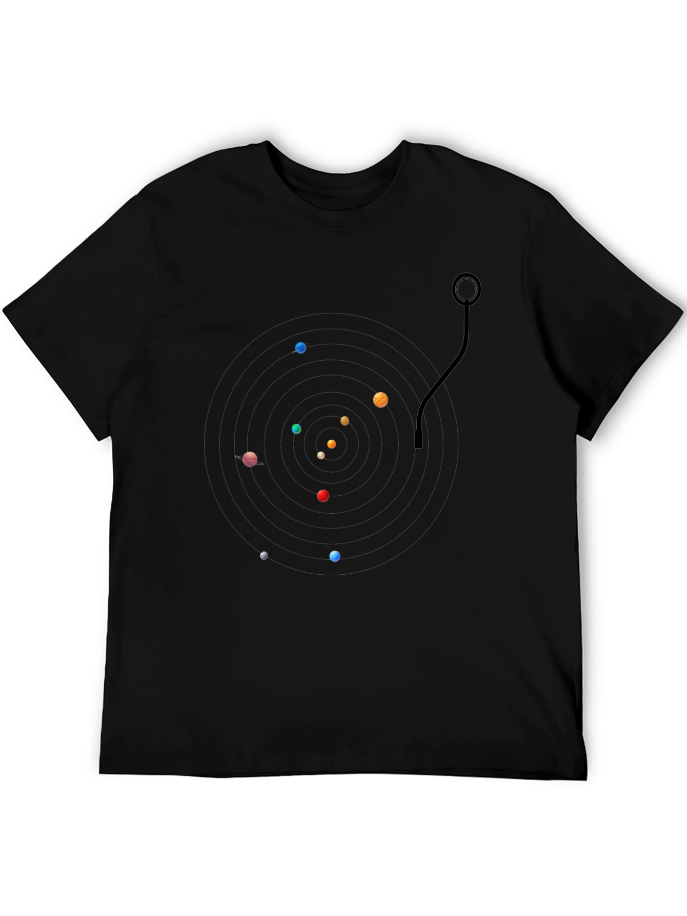 Planetary System Graphic Tee - Black