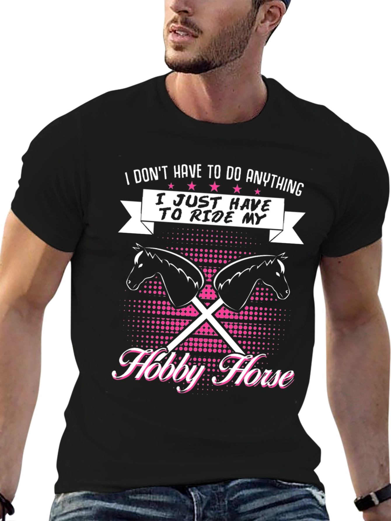 Hobby Horse Graphic Tee | Equestrian Lifestyle Shirt