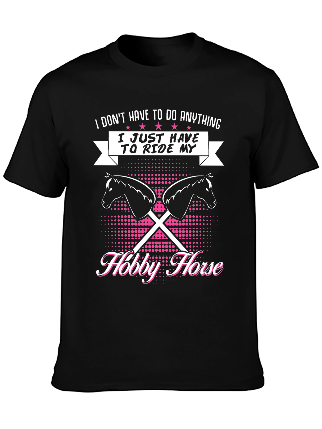 Hobby Horse Graphic Tee | Equestrian Lifestyle Shirt