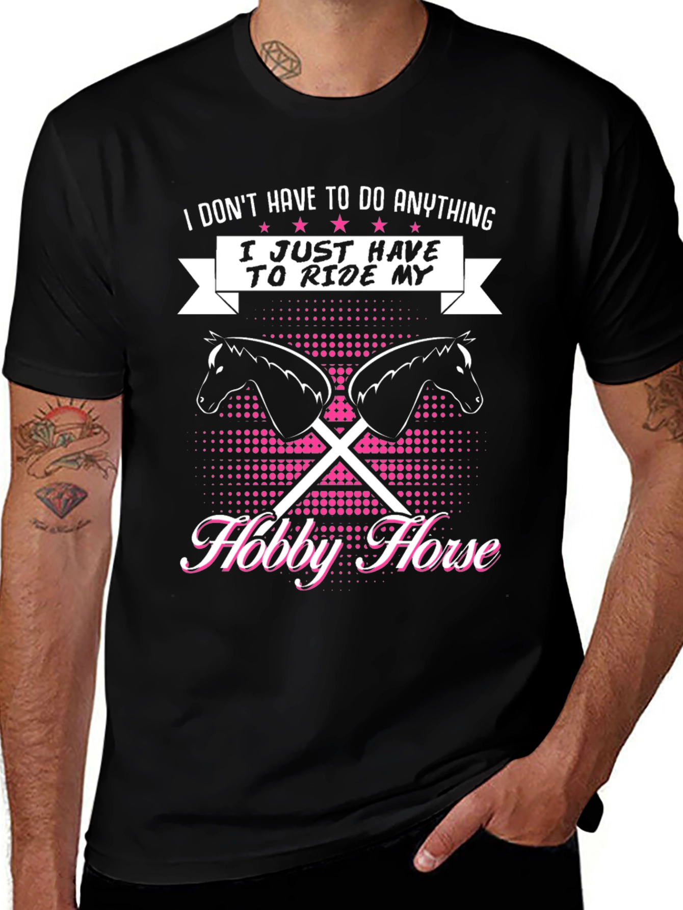 Hobby Horse Graphic Tee | Equestrian Lifestyle Shirt