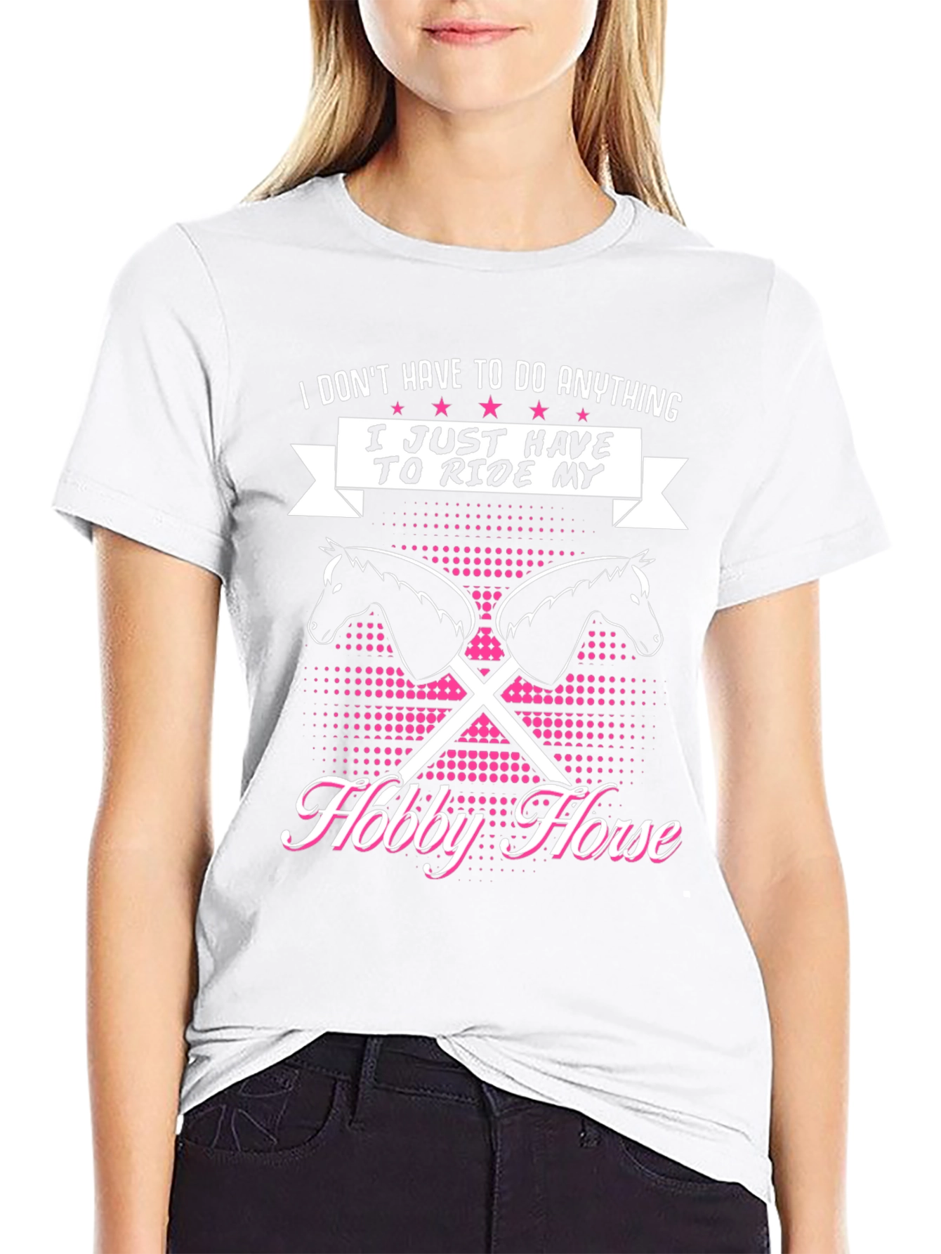 Hobby Horse Graphic Tee | Equestrian Lifestyle Shirt