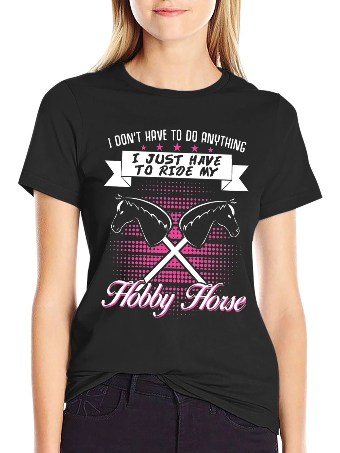 Hobby Horse Graphic Tee | Equestrian Lifestyle Shirt