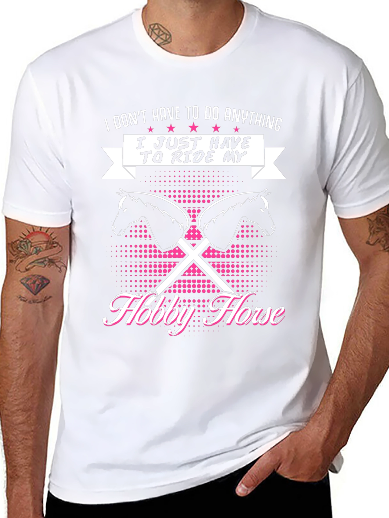 Hobby Horse Graphic Tee | Equestrian Lifestyle Shirt