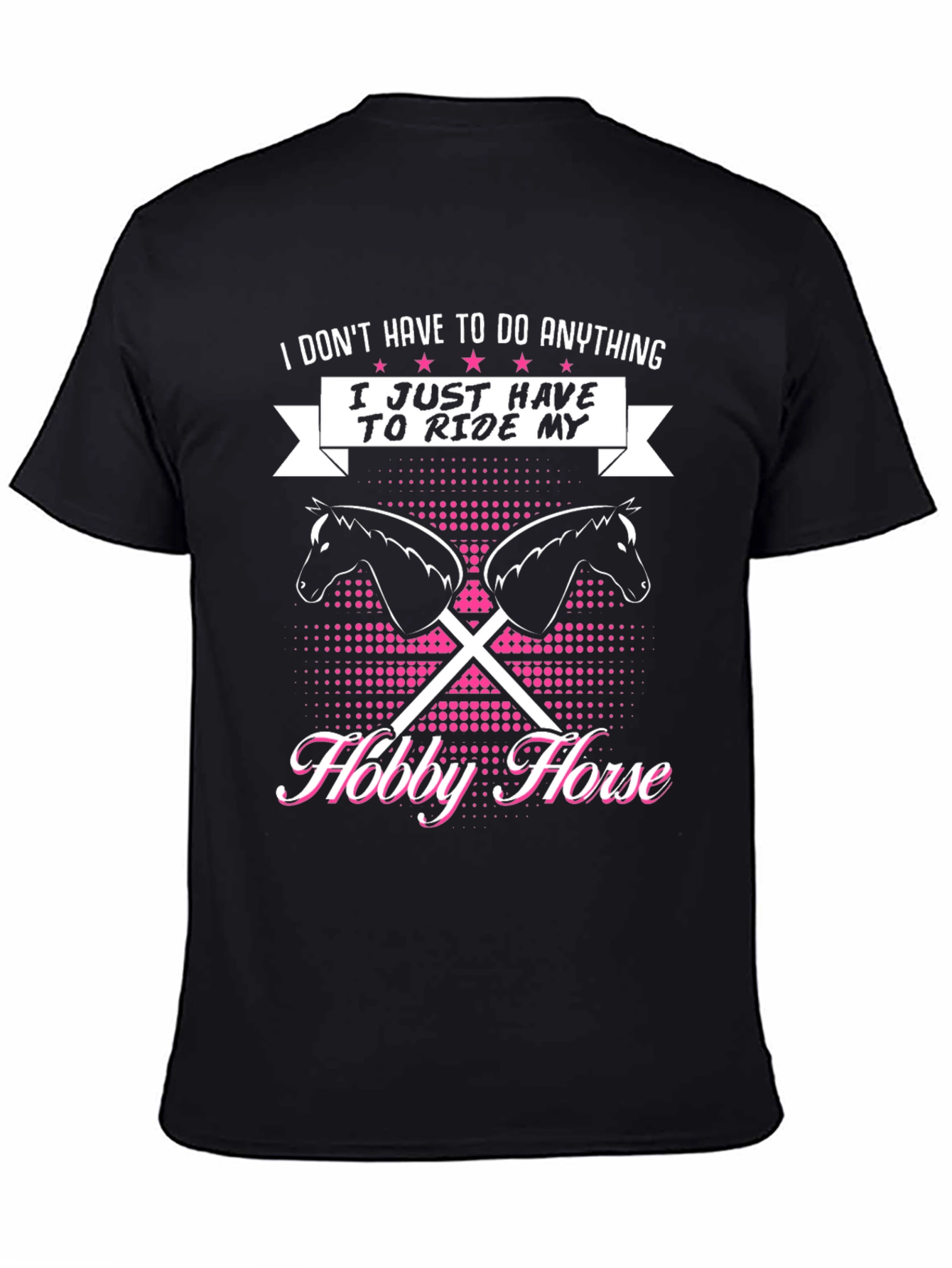 Hobby Horse Graphic Tee | Equestrian Lifestyle Shirt