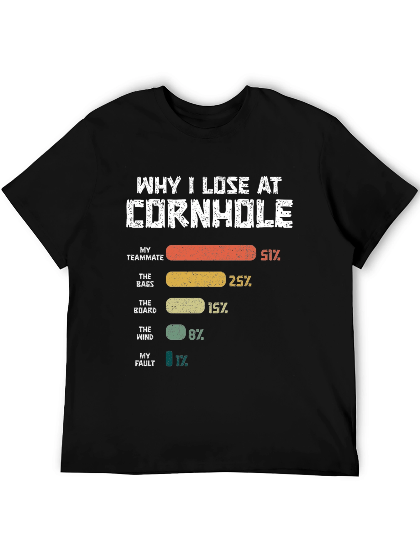 Why I Lose at Cornhole T-Shirt
