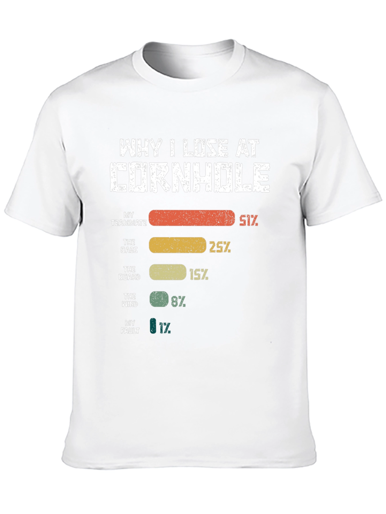 Why I Lose at Cornhole T-Shirt