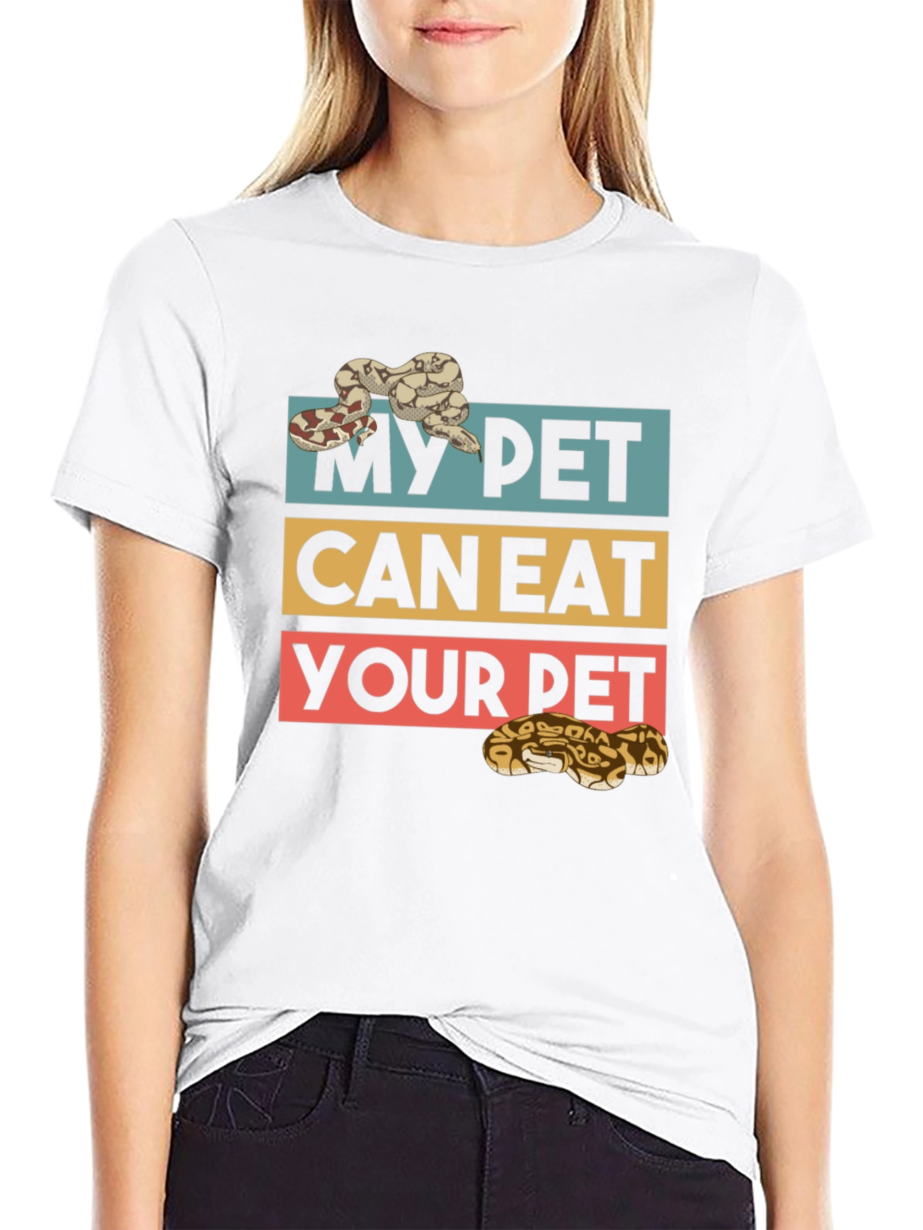 My Pet Can Eat Your Pet Snake T-Shirt
