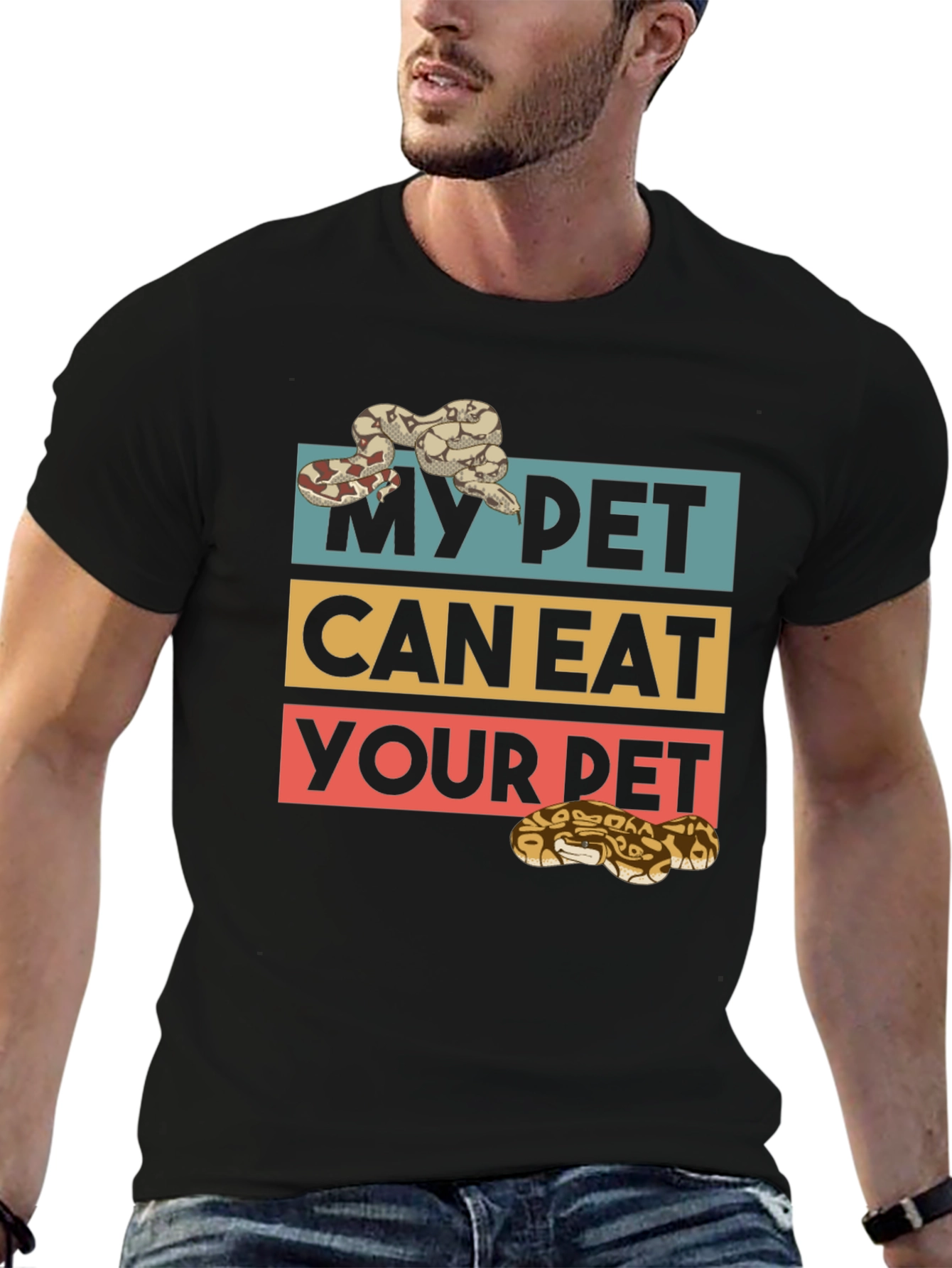 My Pet Can Eat Your Pet Snake T-Shirt