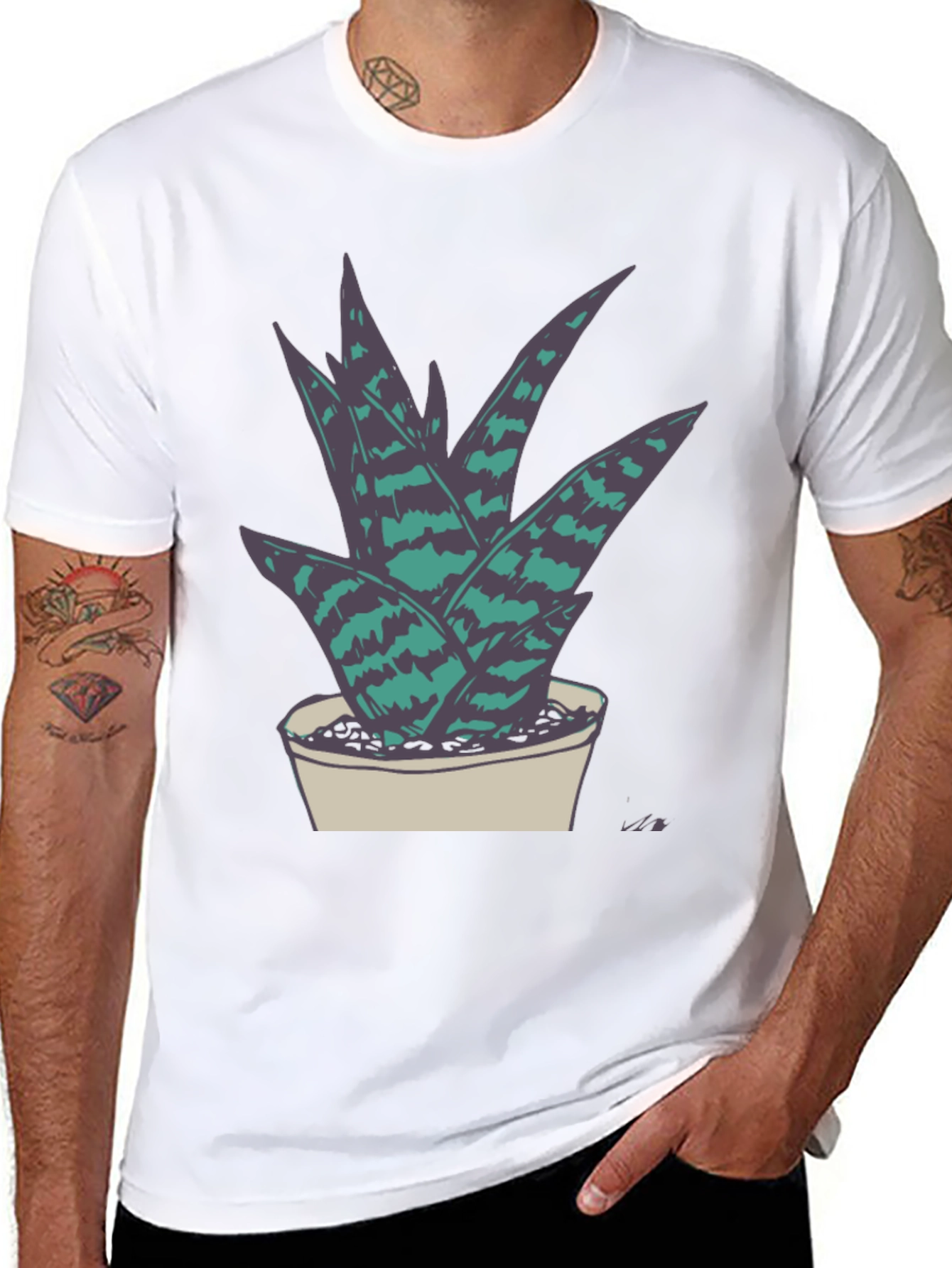 Aloe Plant Graphic Tee