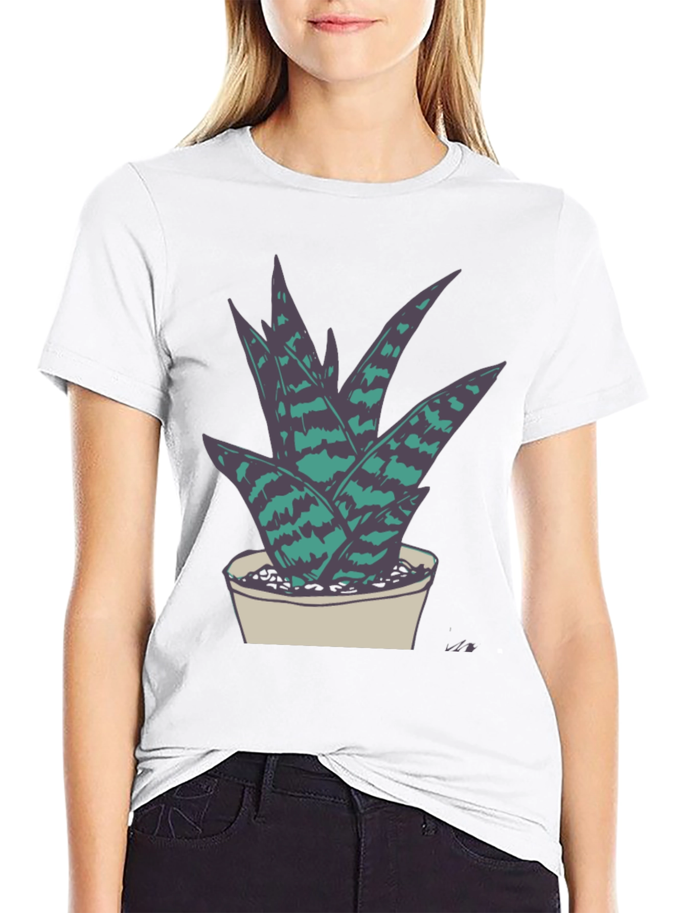 Aloe Plant Graphic Tee