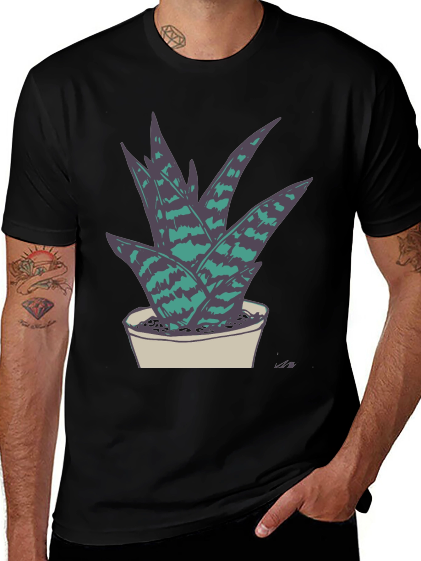 Aloe Plant Graphic Tee