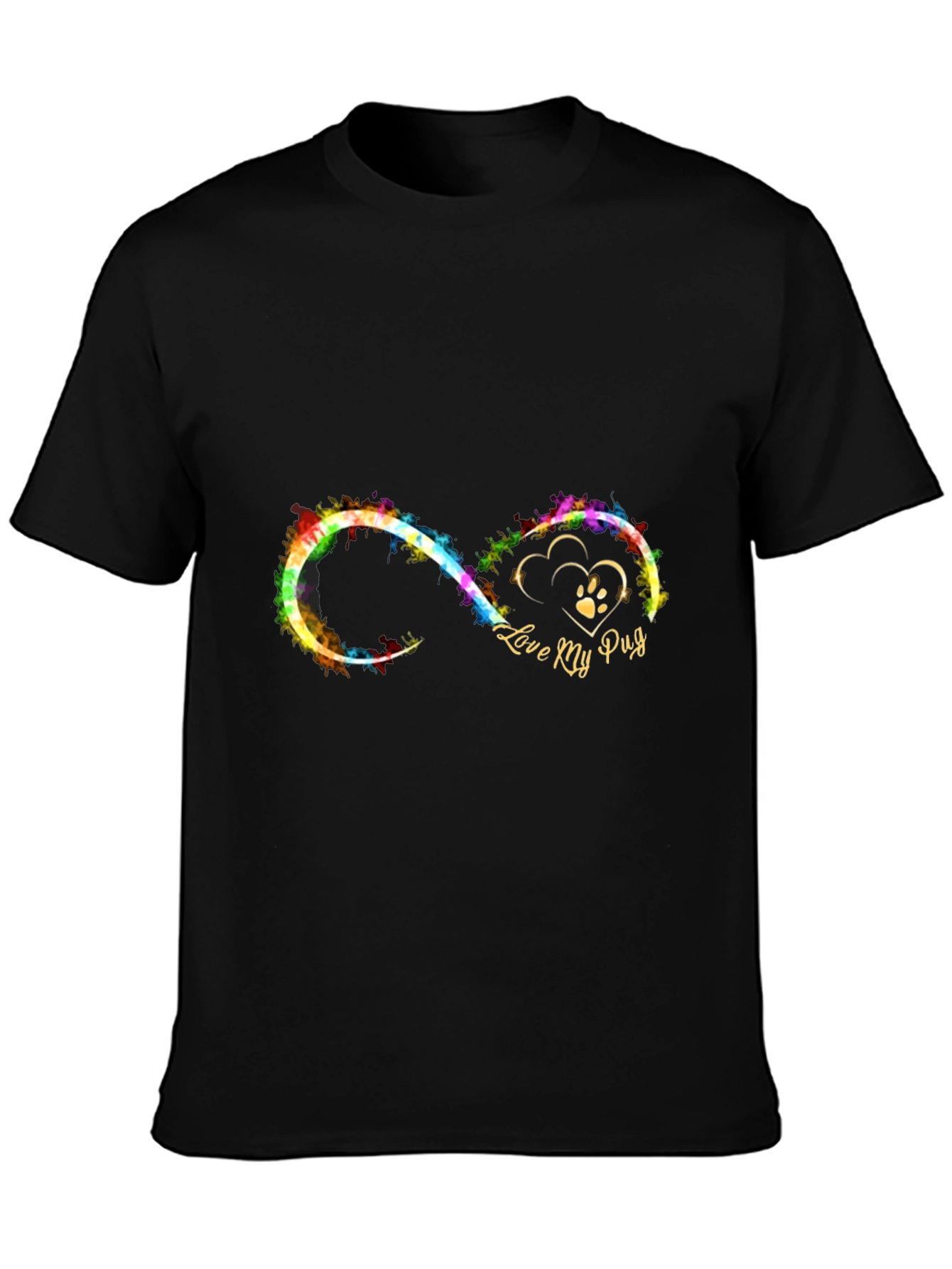 Love My Pug Infinity T-Shirt