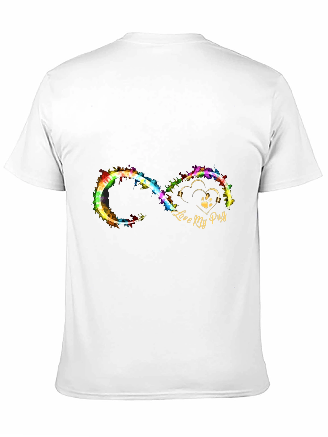 Love My Pug Infinity T-Shirt
