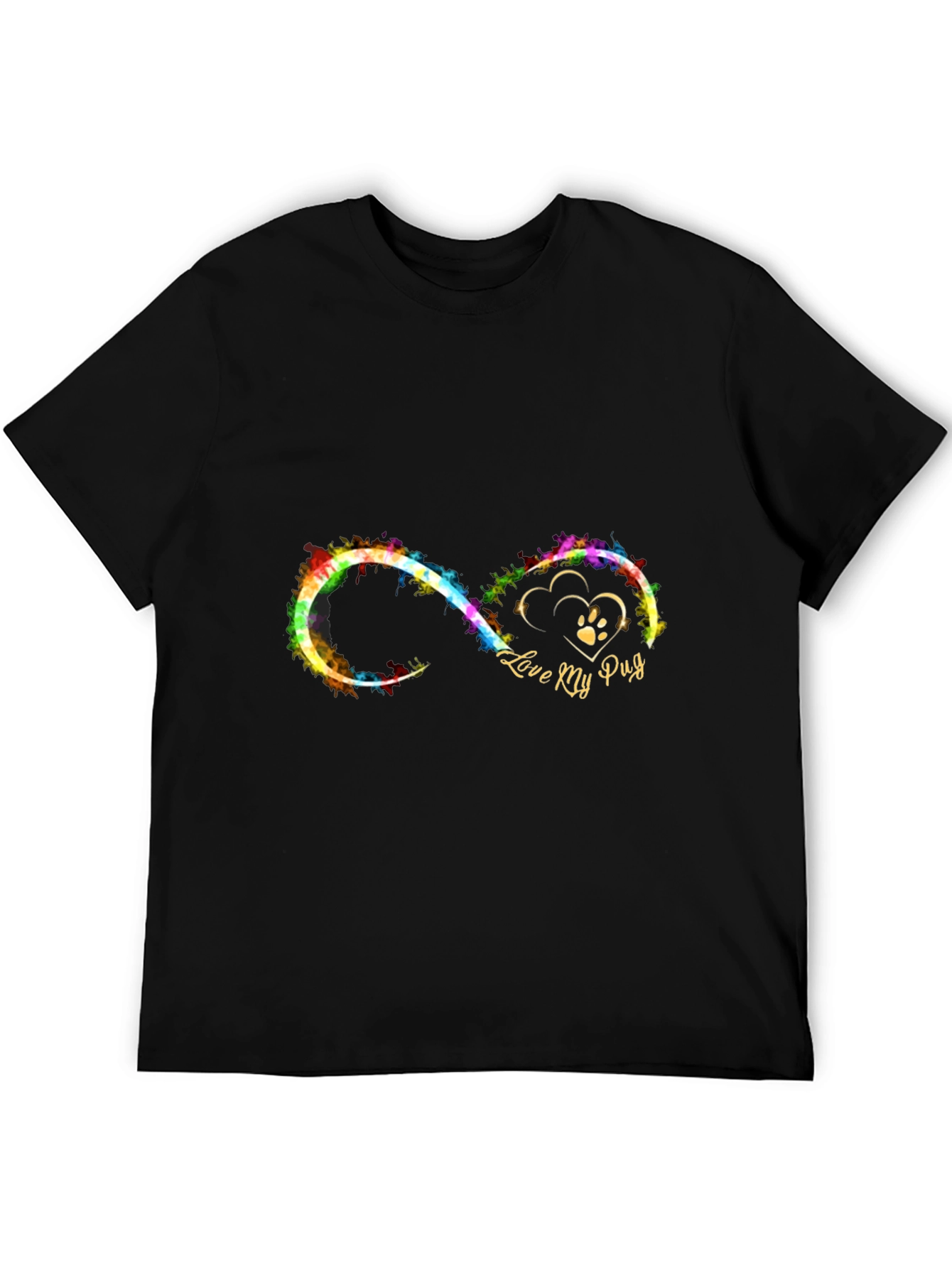 Love My Pug Infinity T-Shirt