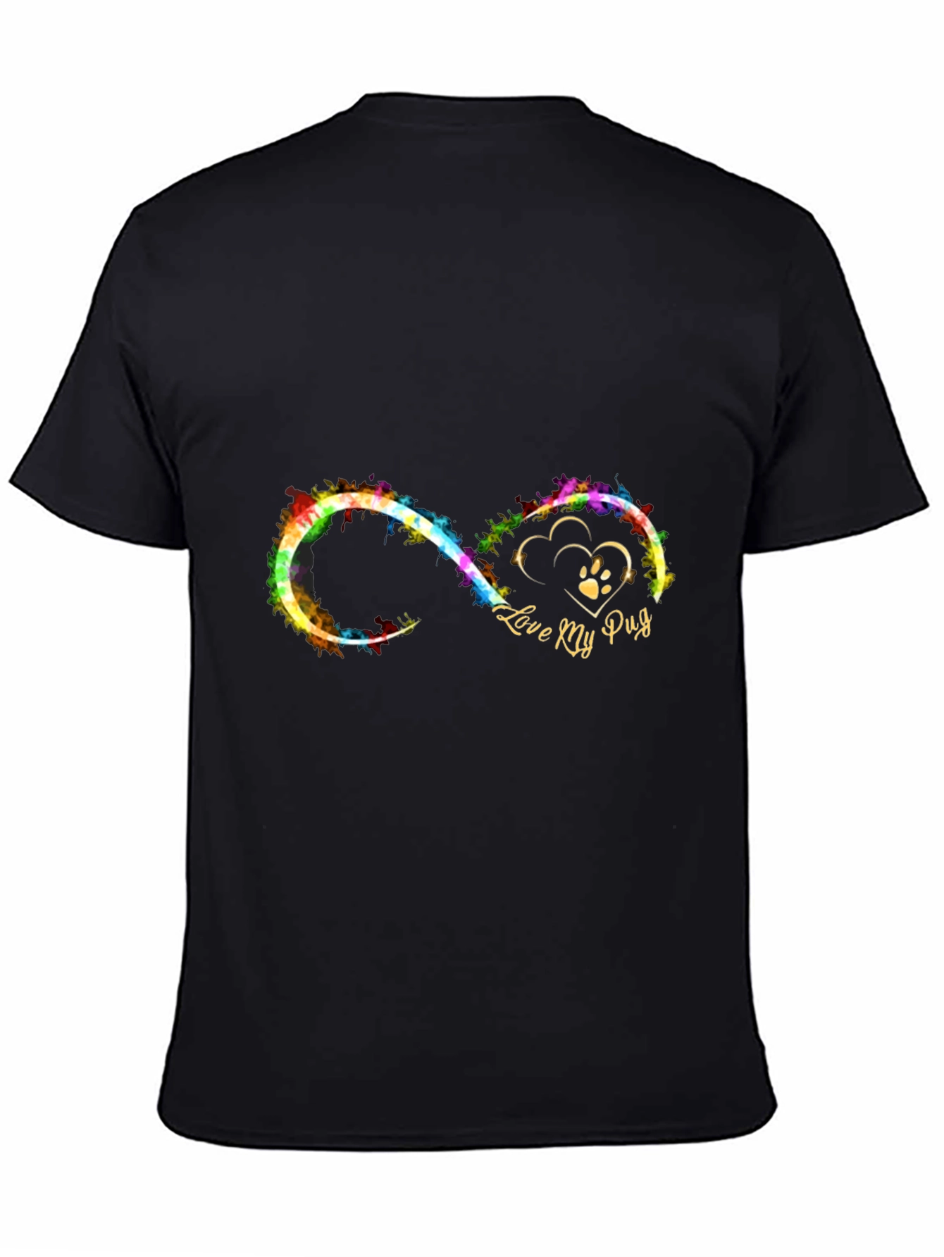 Love My Pug Infinity T-Shirt