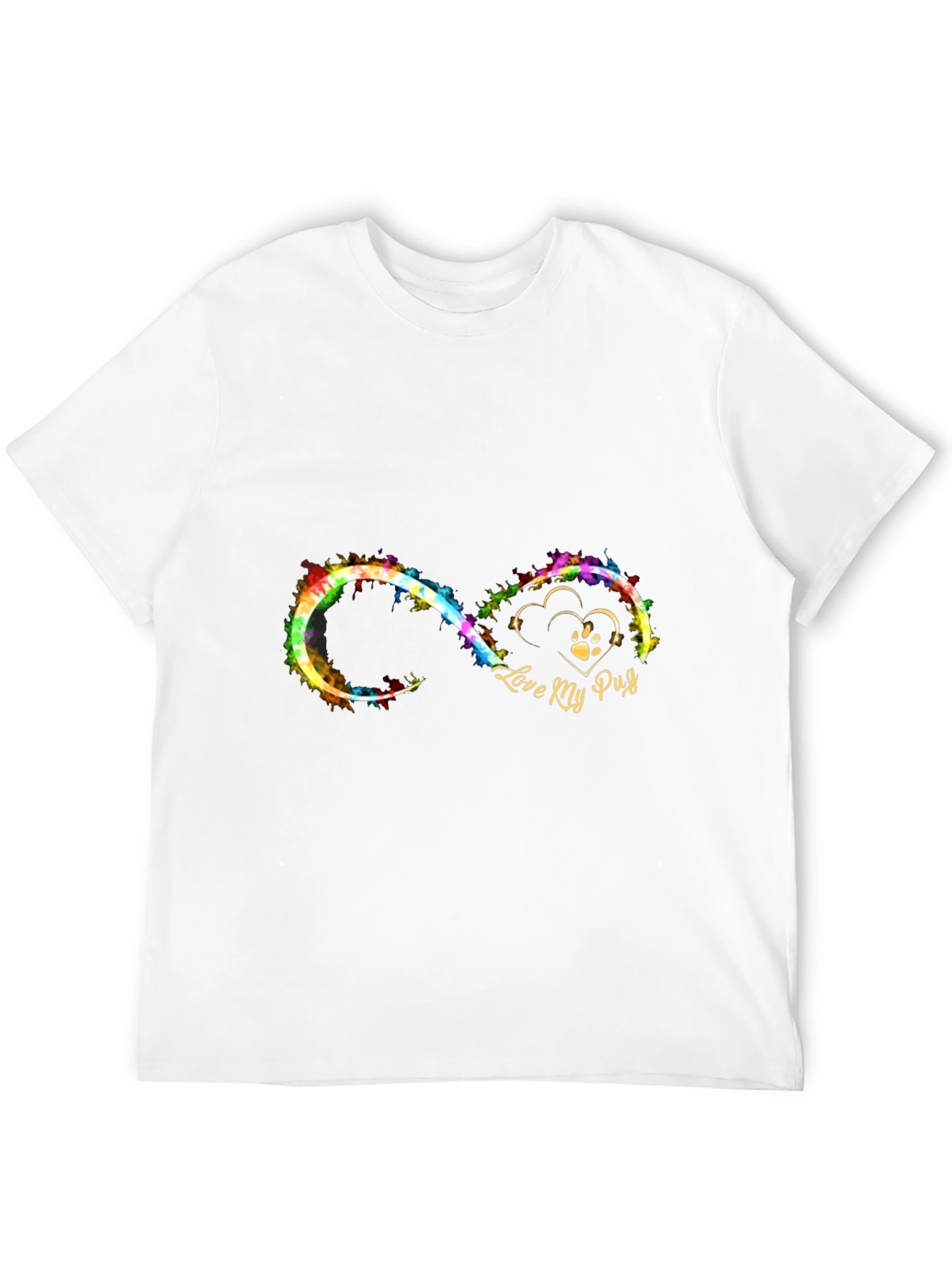 Love My Pug Infinity T-Shirt