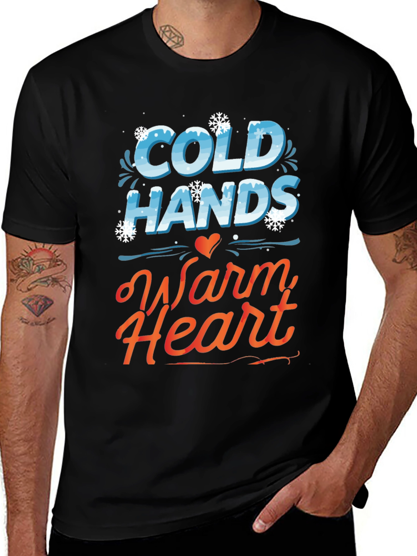 Cold Hands Warm Heart Graphic Tee