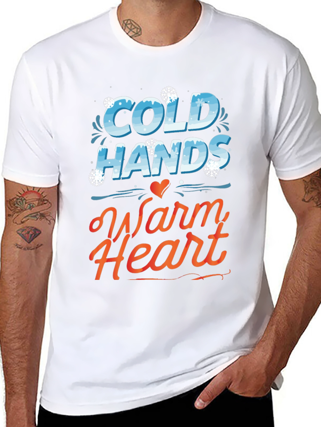 Cold Hands Warm Heart Graphic Tee