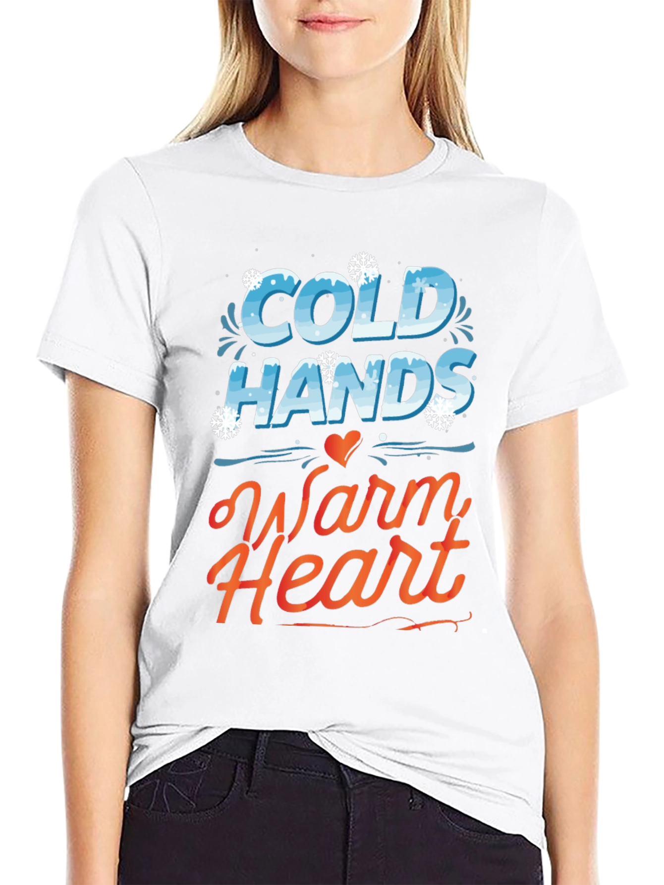 Cold Hands Warm Heart Graphic Tee