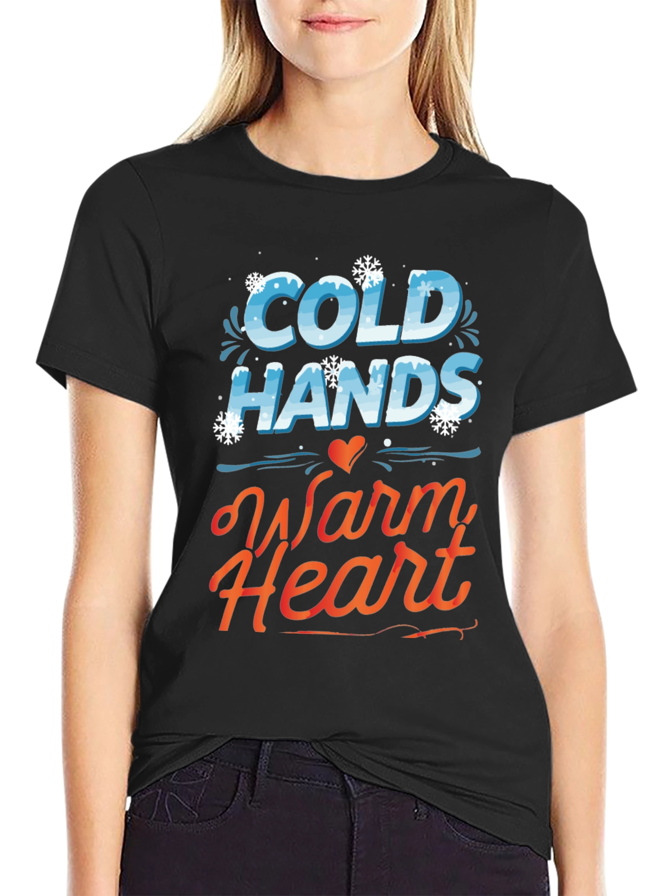 Cold Hands Warm Heart Graphic Tee