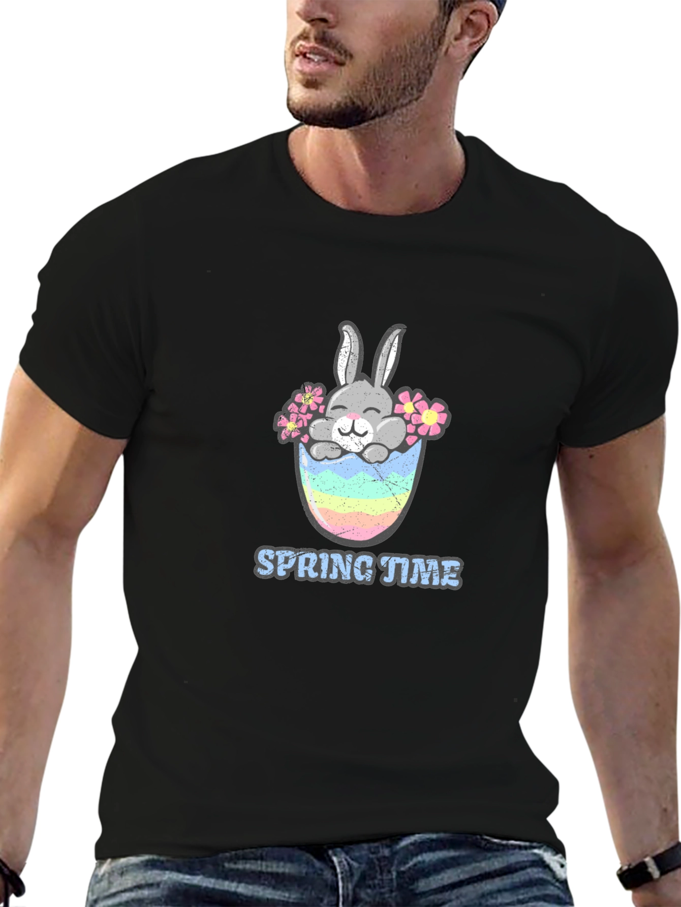 Spring Time Easter Bunny T-Shirt
