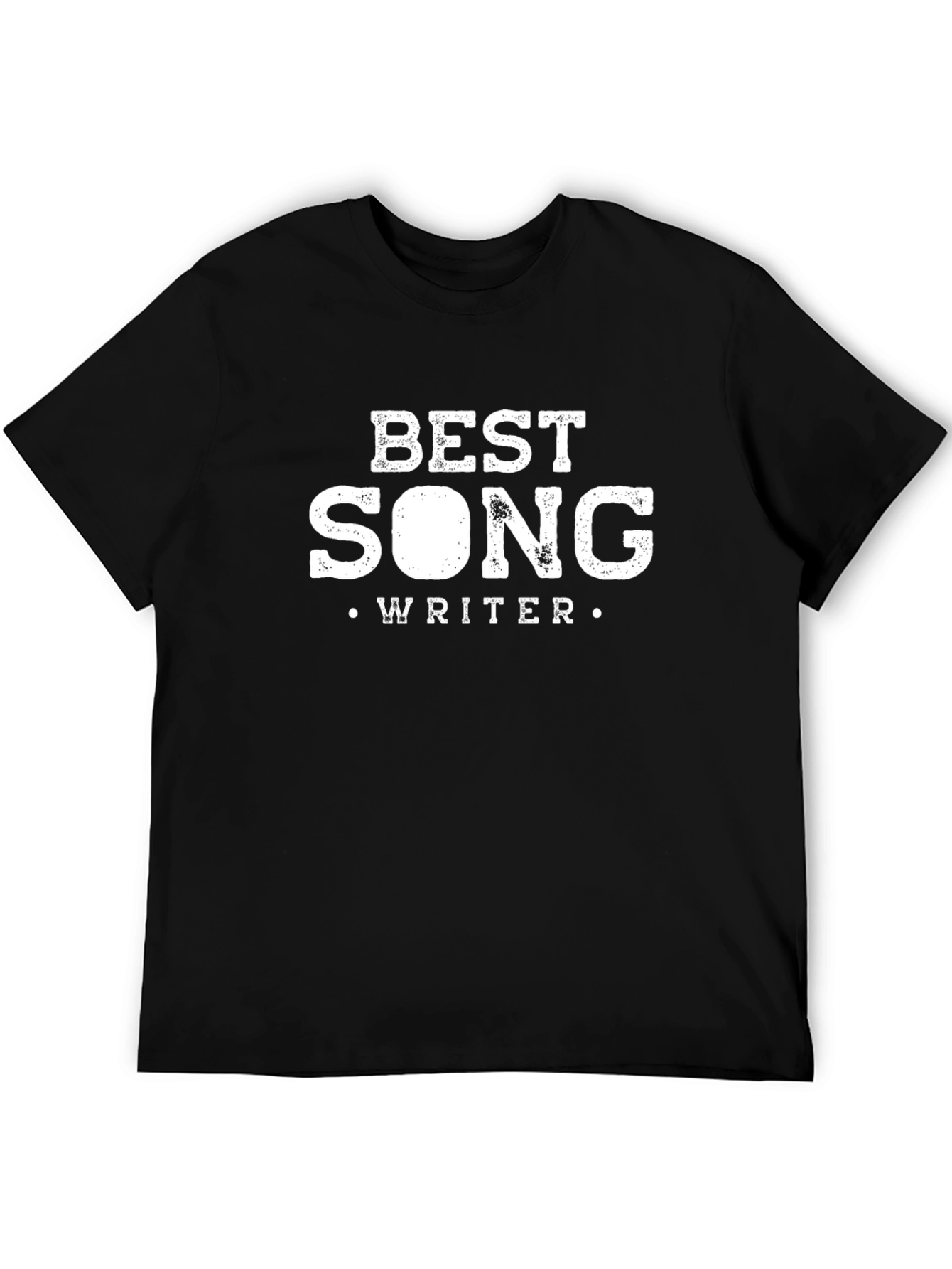 Best Song Writer Black Graphic Tee