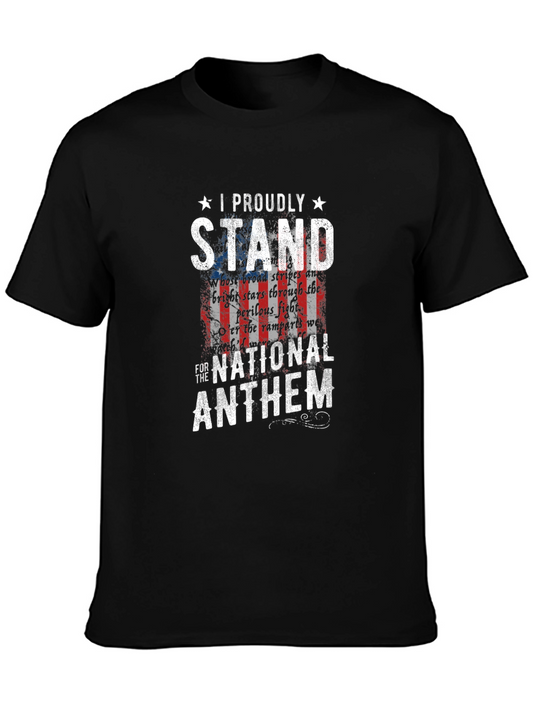 I Proudly Stand for the National Anthem T-Shirt