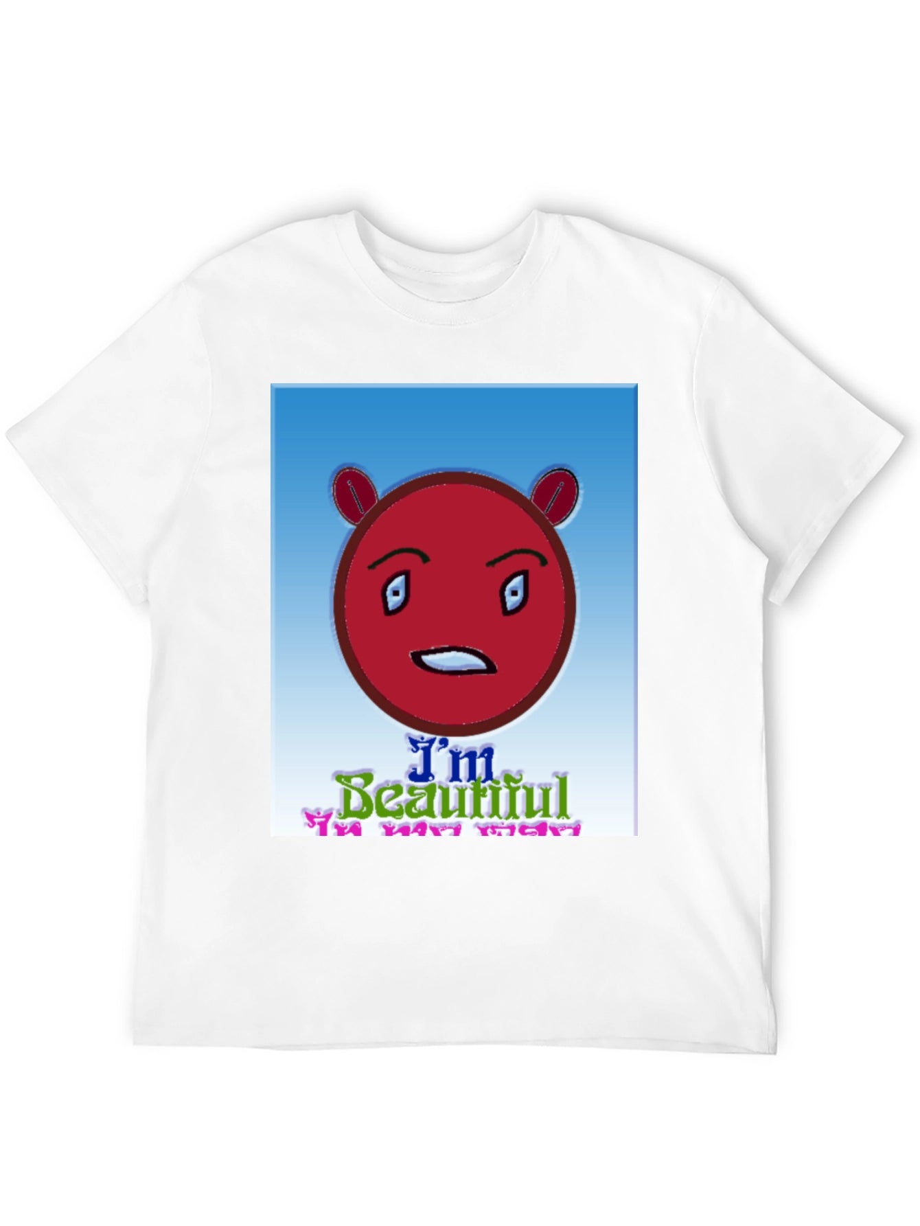 Unique Graphic Tee - Im Beautiful In My Way