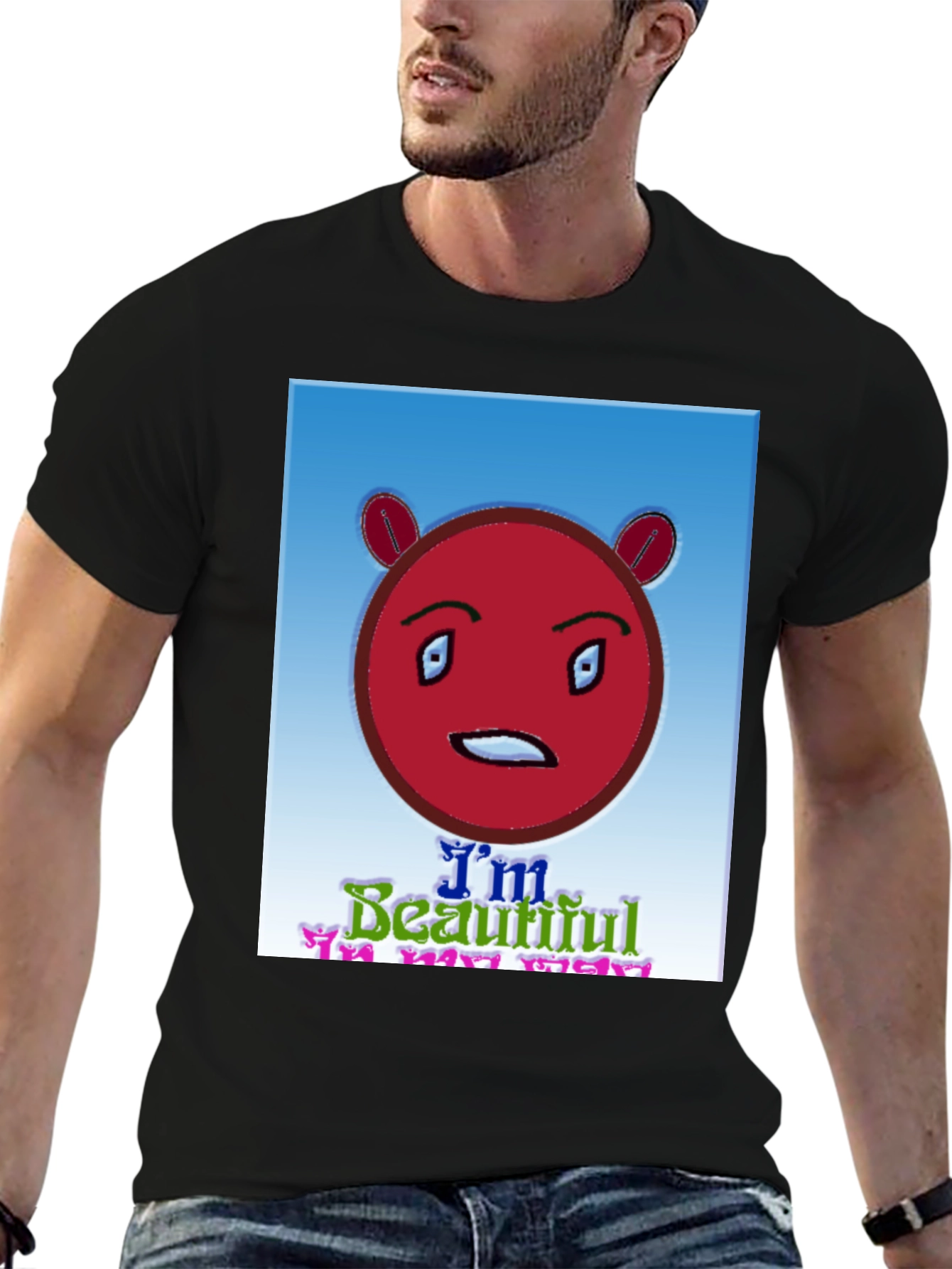 Unique Graphic Tee - Im Beautiful In My Way