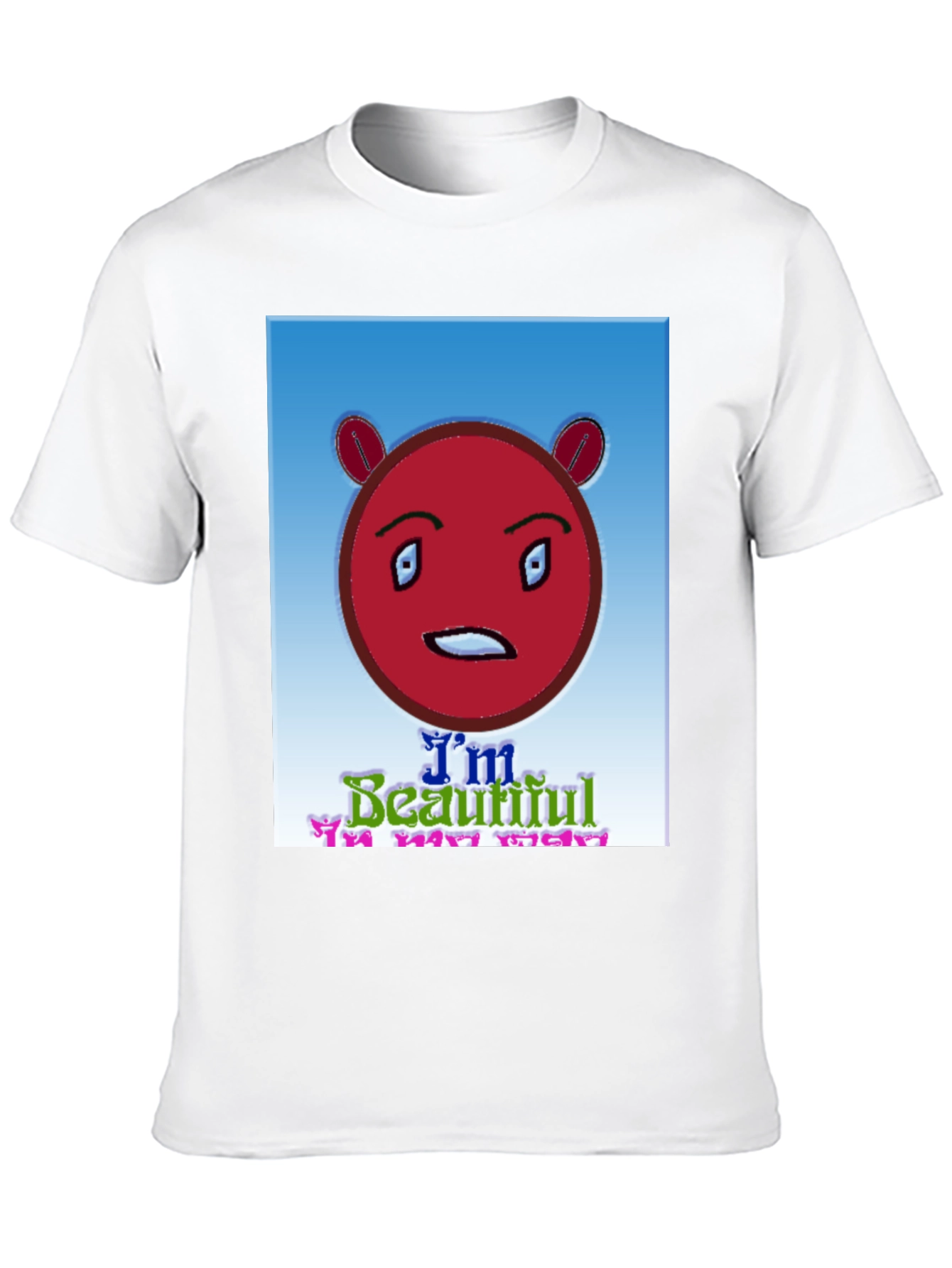 Unique Graphic Tee - Im Beautiful In My Way