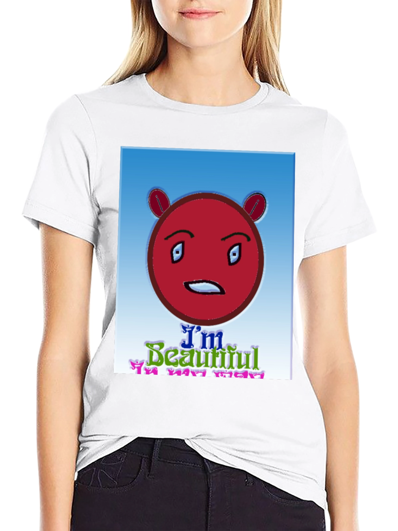 Unique Graphic Tee - Im Beautiful In My Way