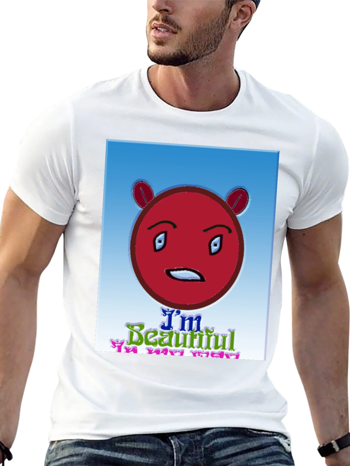 Unique Graphic Tee - Im Beautiful In My Way