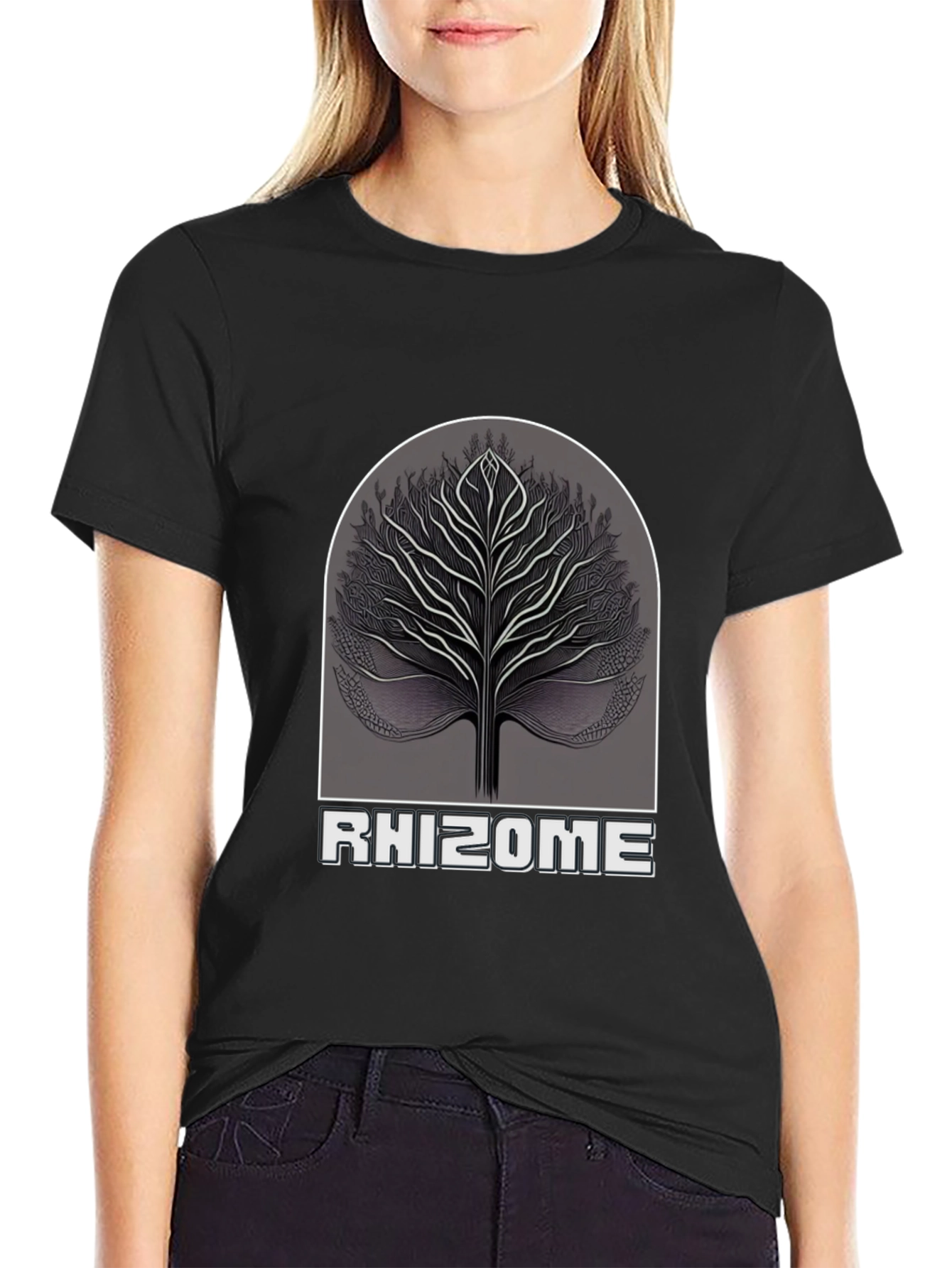 Rhizome Tree Graphic Tee - Stylish & Unique