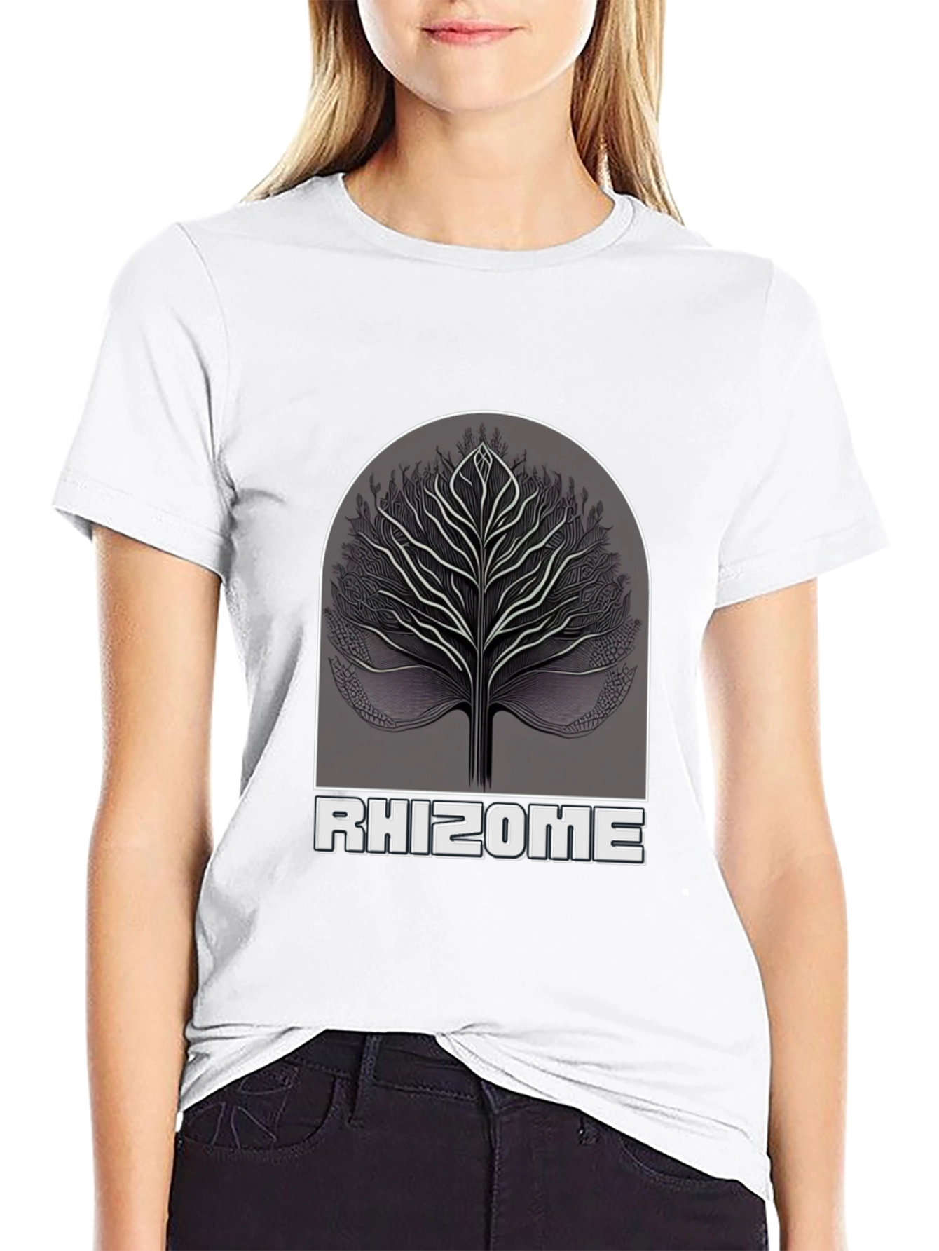 Rhizome Tree Graphic Tee - Stylish & Unique