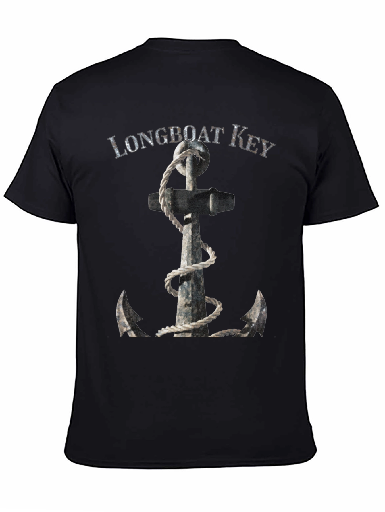 Longboat Key Anchor Graphic Tee - Nautical Style