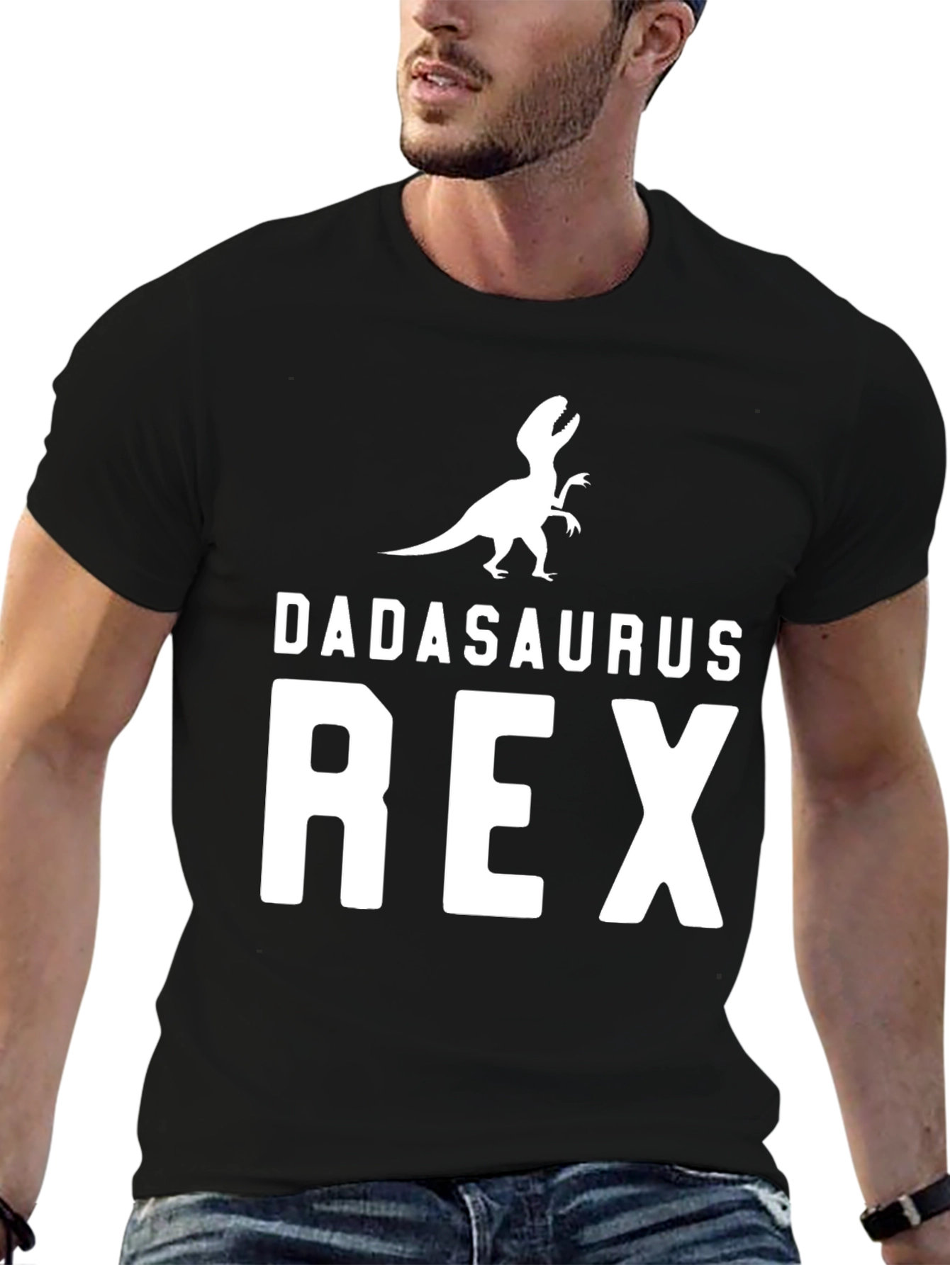 DadSaurus Rex Graphic T-Shirt - Fathers Day Tee