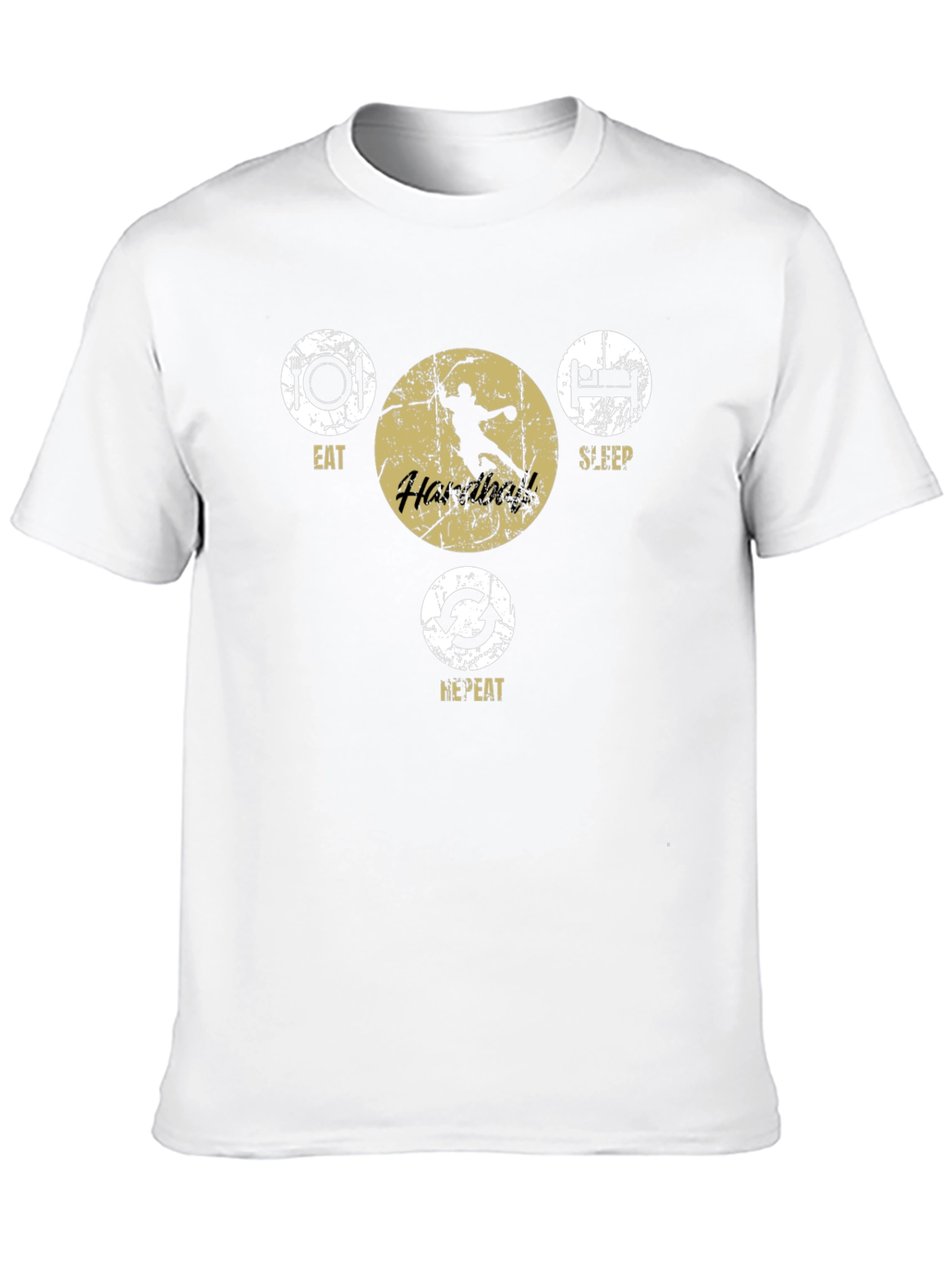Eat Sleep Handball Repeat Graphic Tee