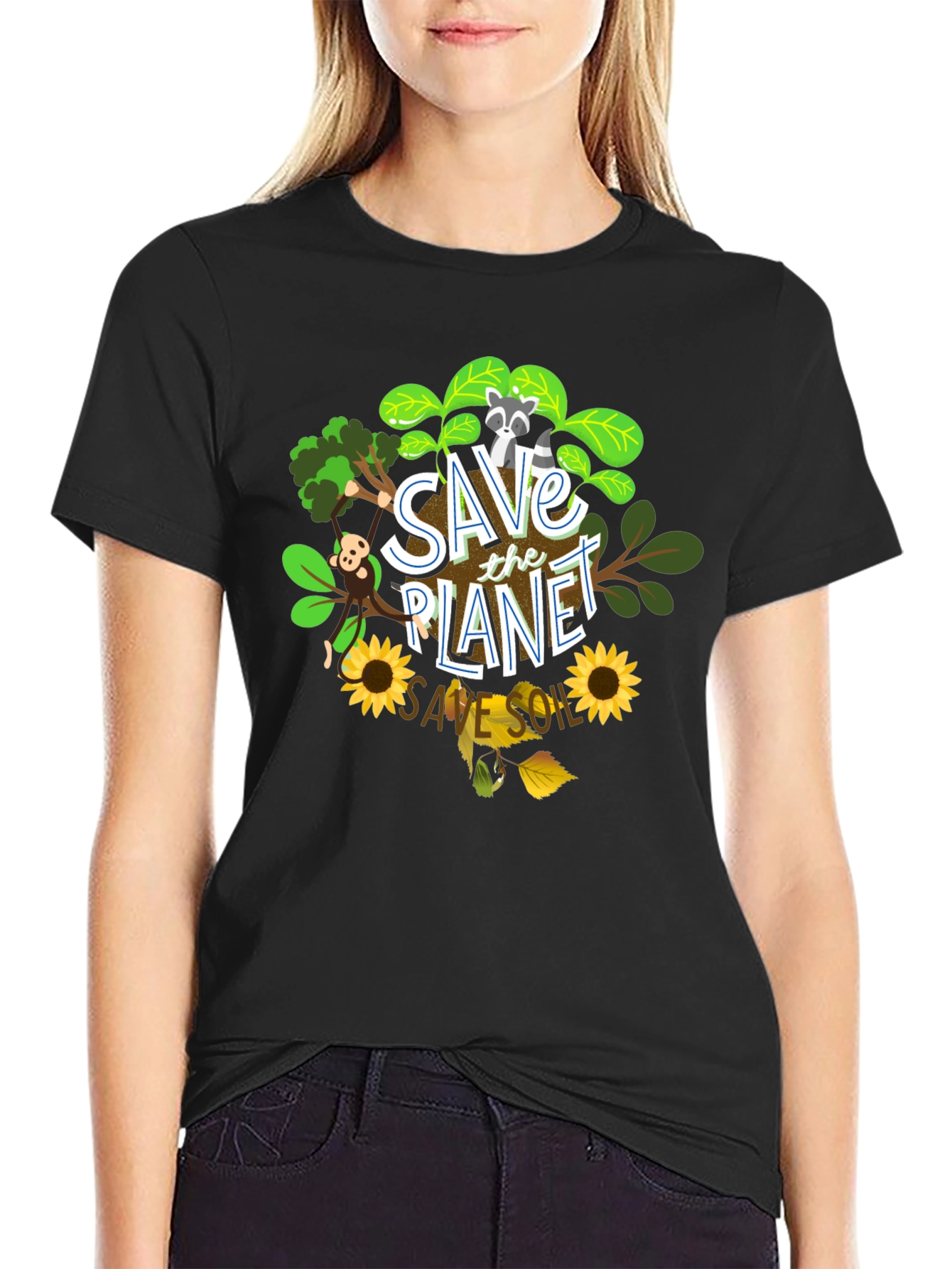Save the Planet Graphic Tee - Earth Day Shirt